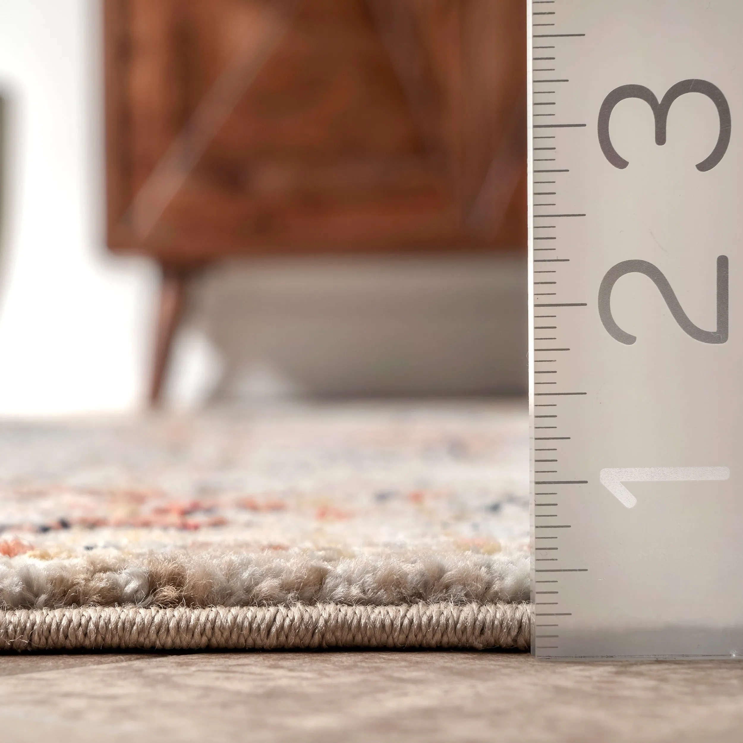 Nuloom Marley Traditional Medallion Fringe Area Rug