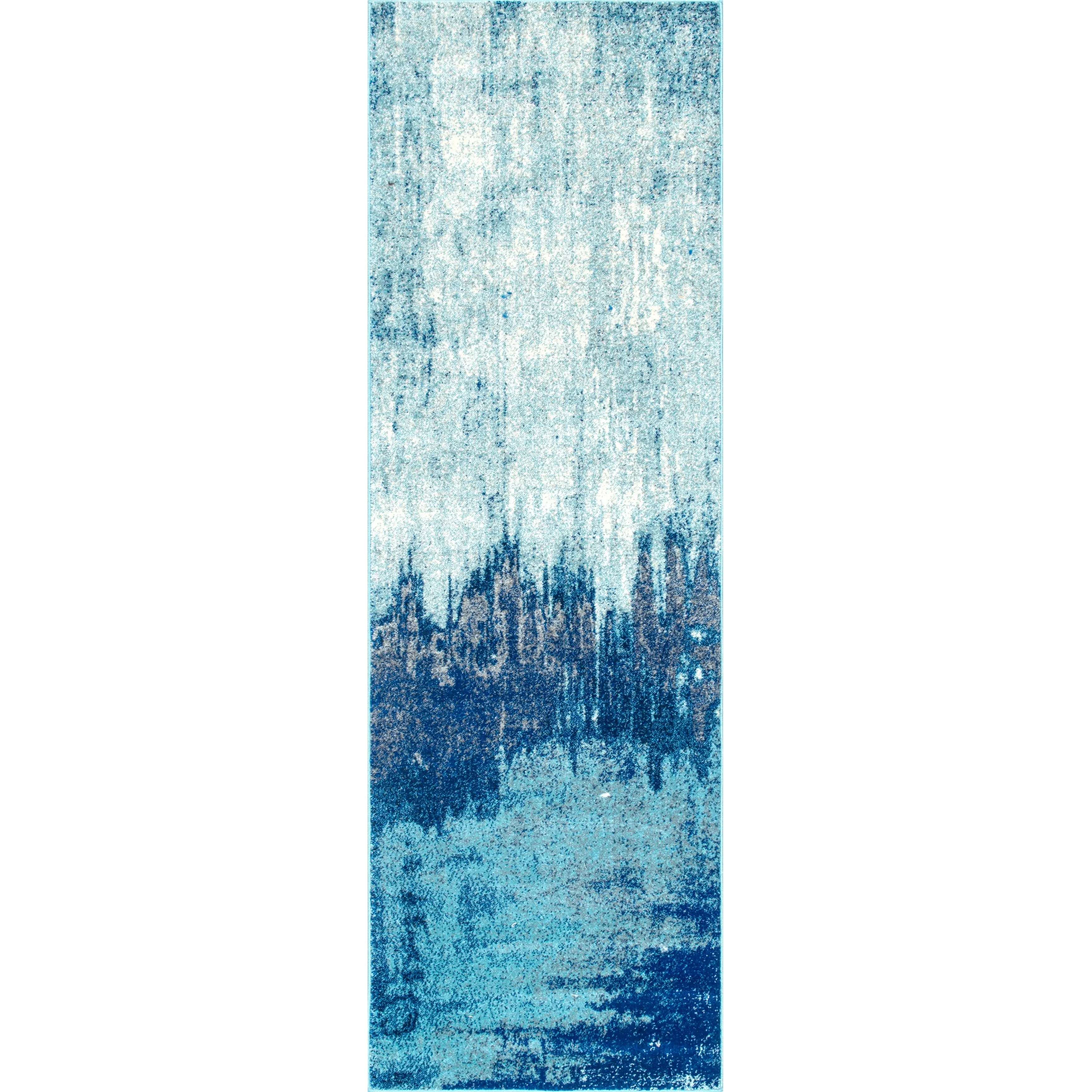 Nuloom Modern Abstract Color-meld Low-pile Area Rug