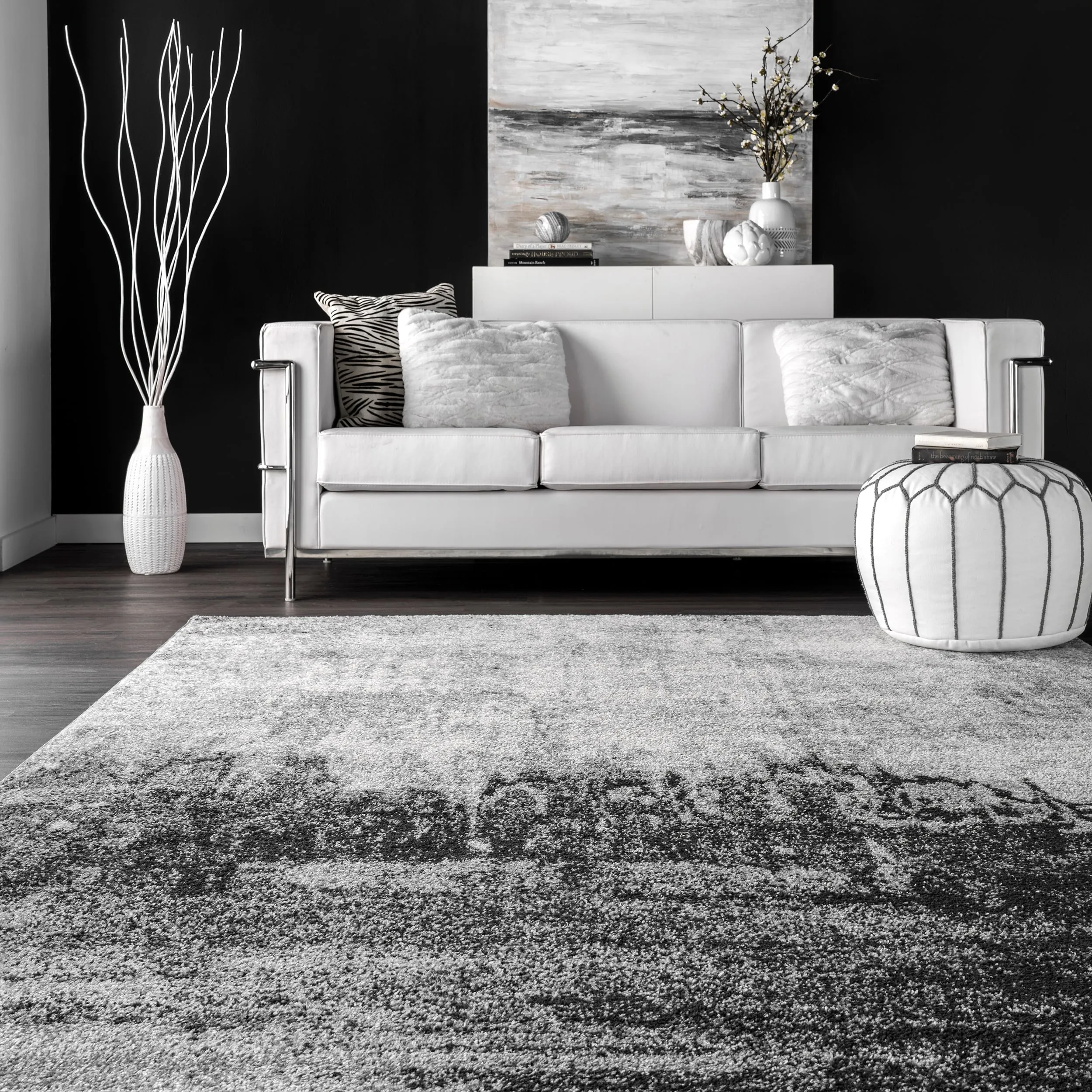 Nuloom Modern Abstract Color-meld Low-pile Area Rug