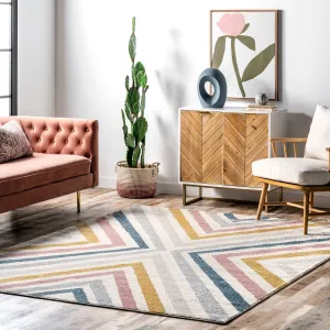 Nuloom Neveah Contemporary Chevron Area Rug
