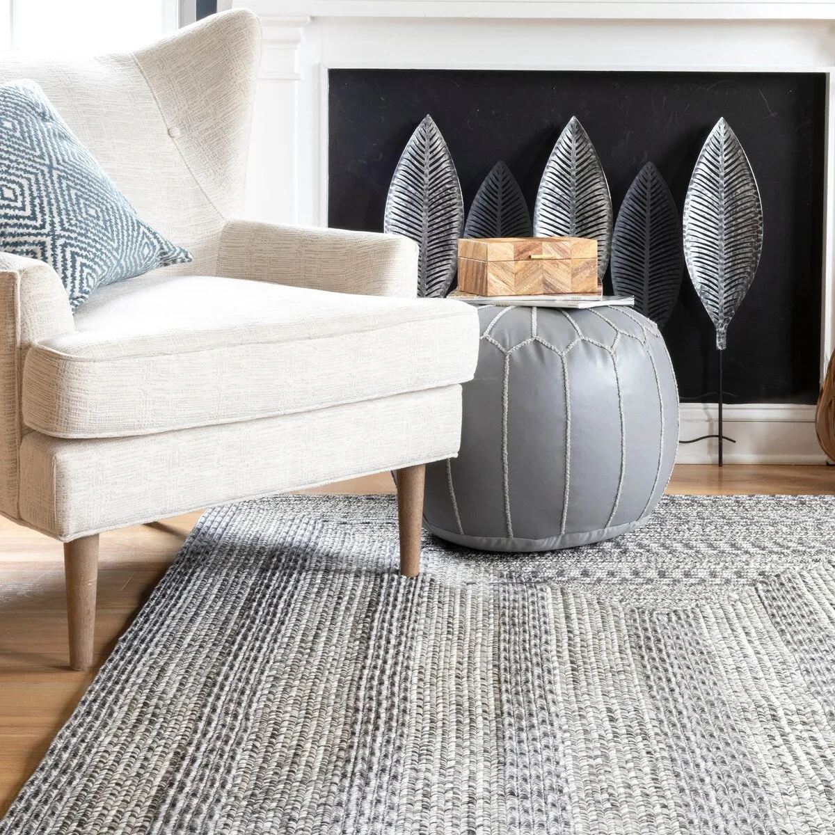 Nuloom Rowan Braided Texture Indoor/Outdoor Area Rug