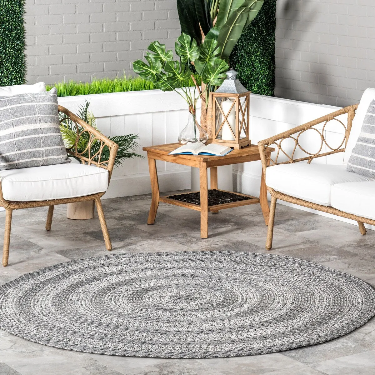 Nuloom Rowan Braided Texture Indoor/Outdoor Area Rug