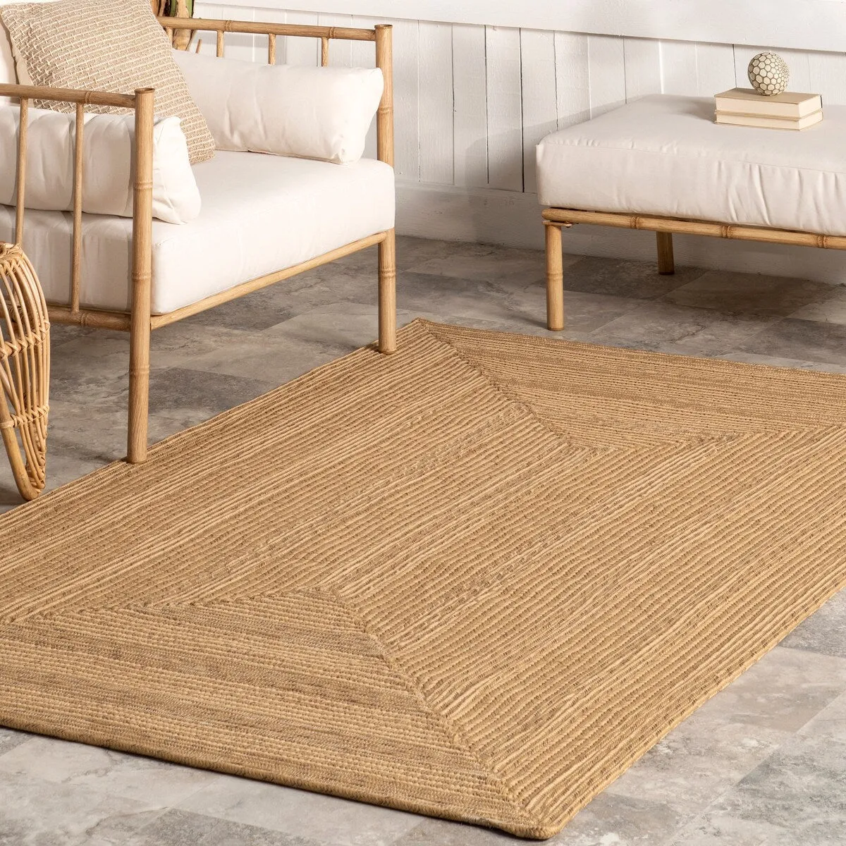 Nuloom Rowan Braided Texture Indoor/Outdoor Area Rug