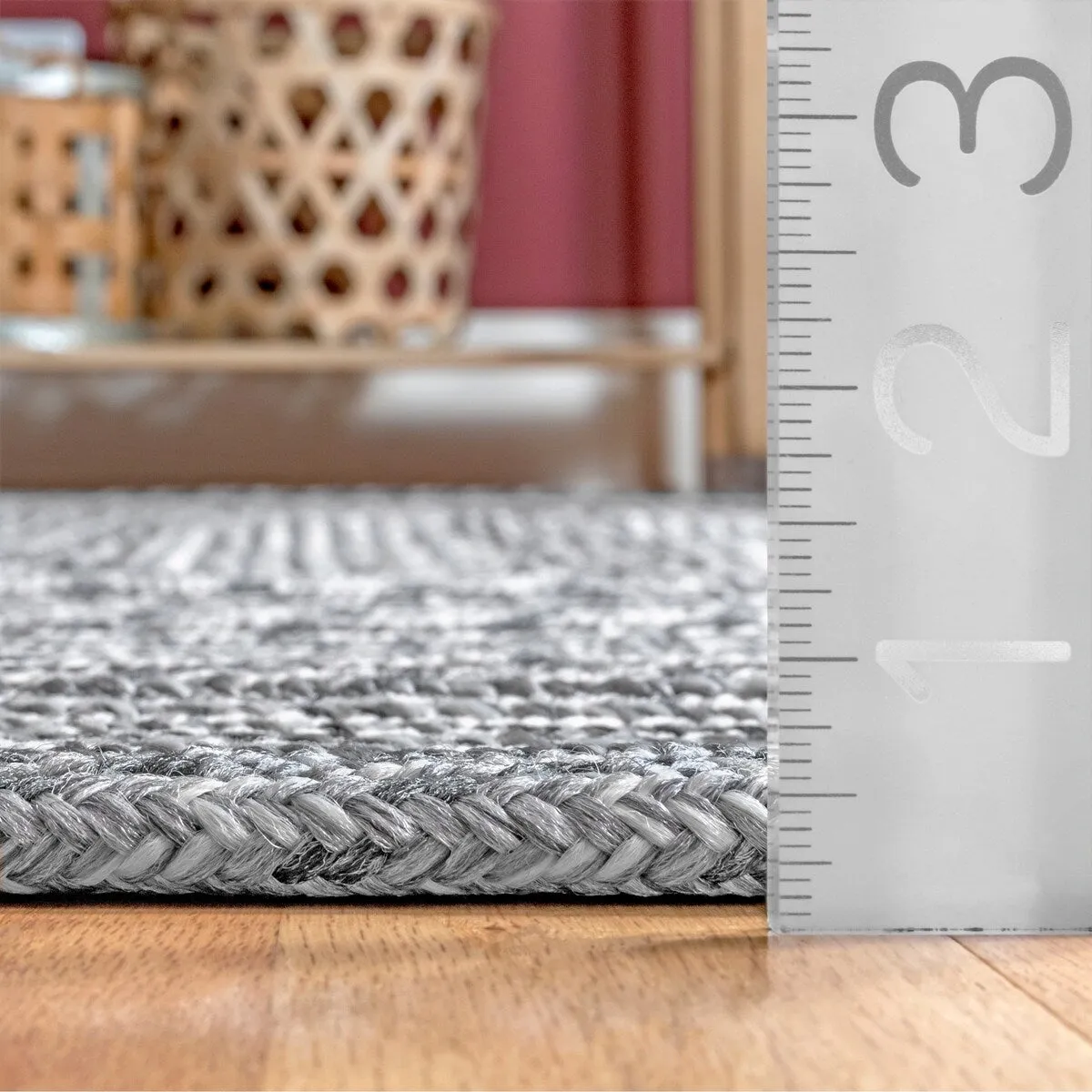 Nuloom Rowan Braided Texture Indoor/Outdoor Area Rug