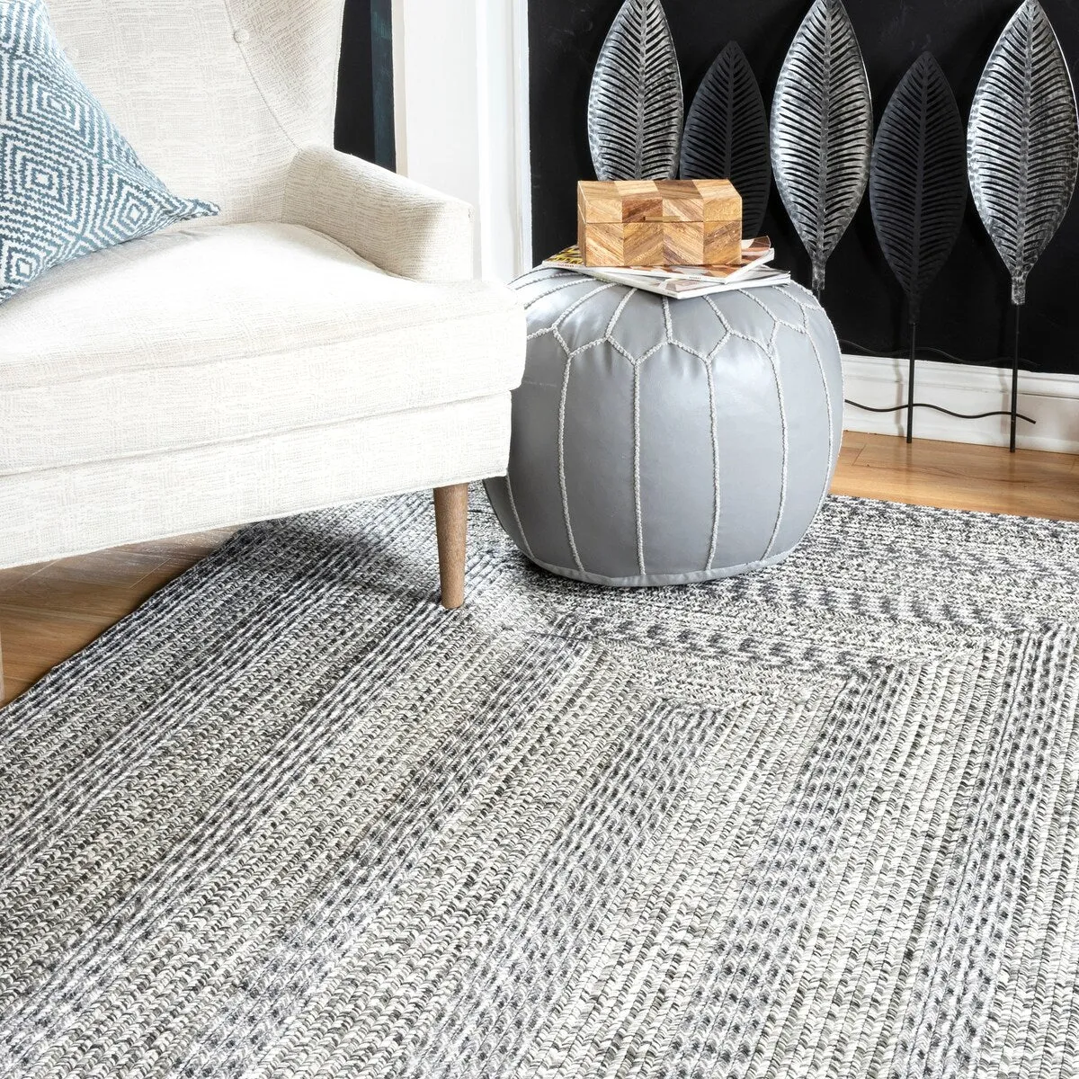 Nuloom Rowan Braided Texture Indoor/Outdoor Area Rug