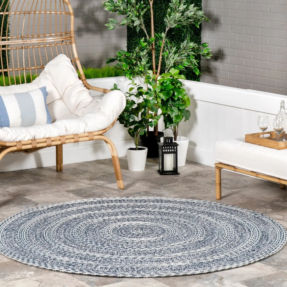 Nuloom Rowan Braided Texture Indoor/Outdoor Area Rug
