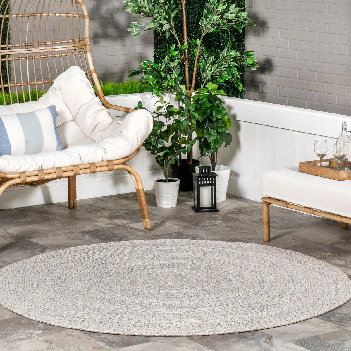 Nuloom Rowan Braided Texture Indoor/Outdoor Area Rug