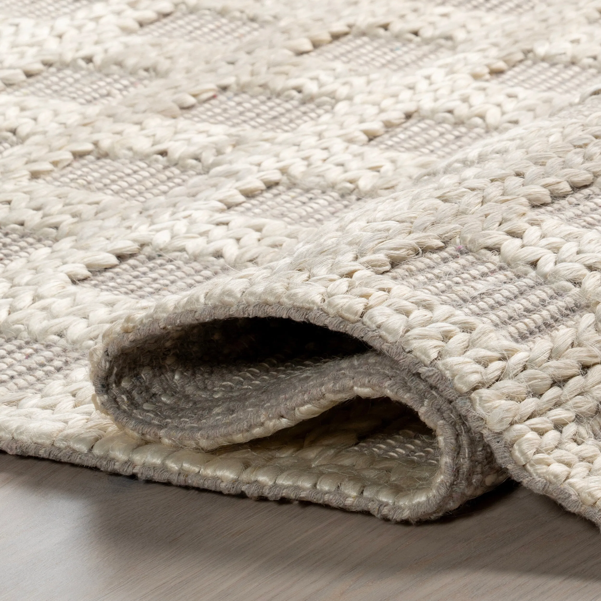Nuloom Rubina Casual Geometric Jute Area Rug