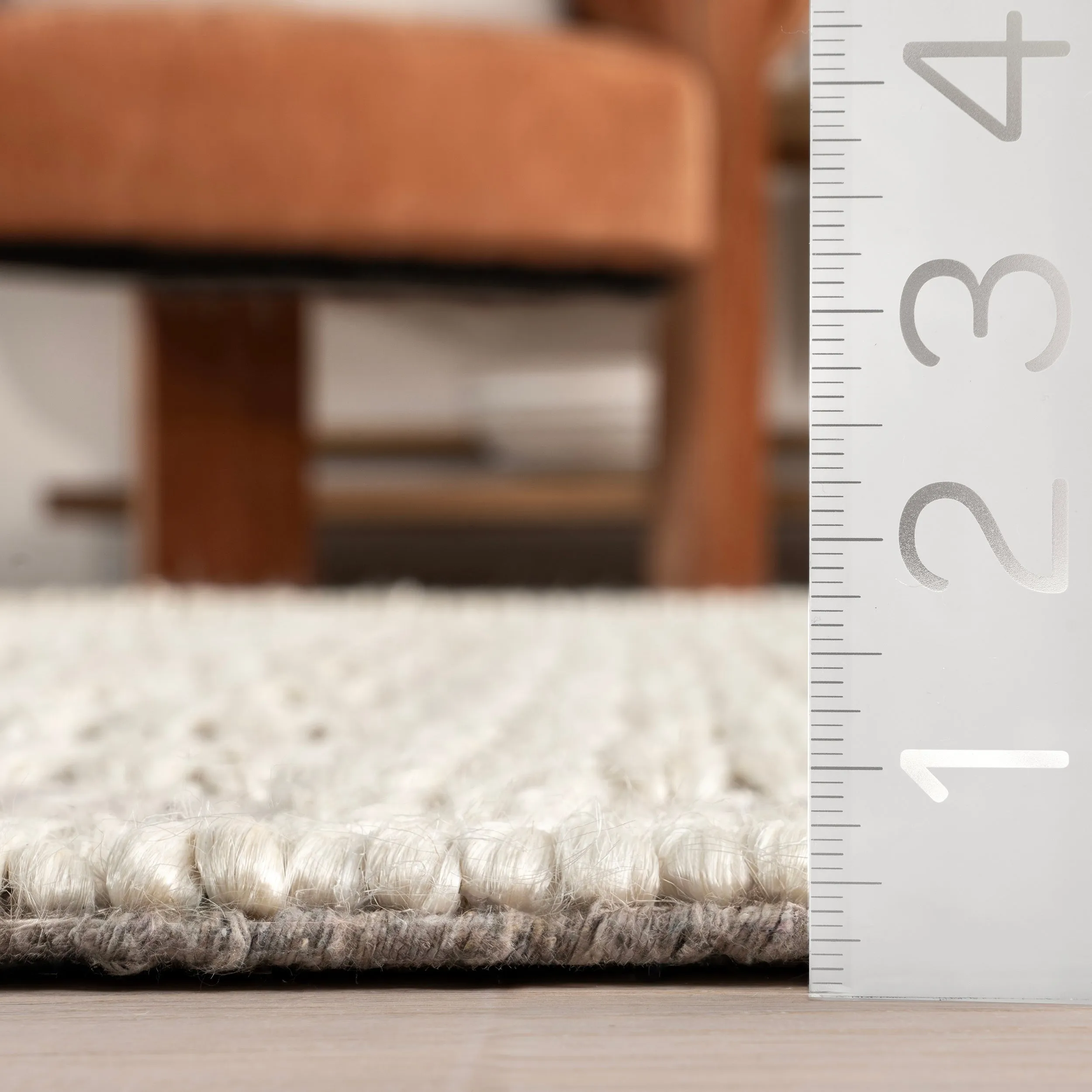Nuloom Rubina Casual Geometric Jute Area Rug