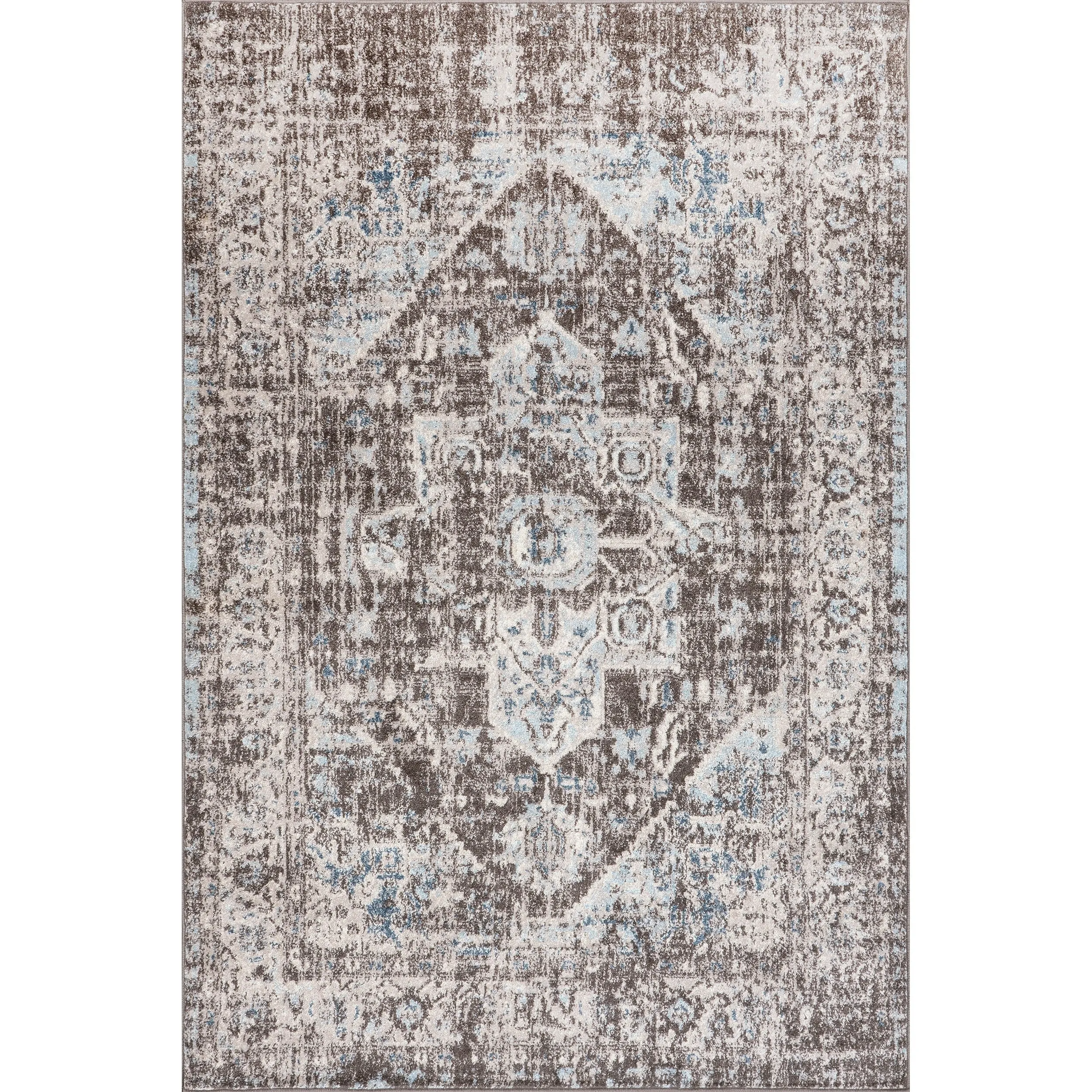 Nuloom Sofia Faded Persian Medallion Area Rug