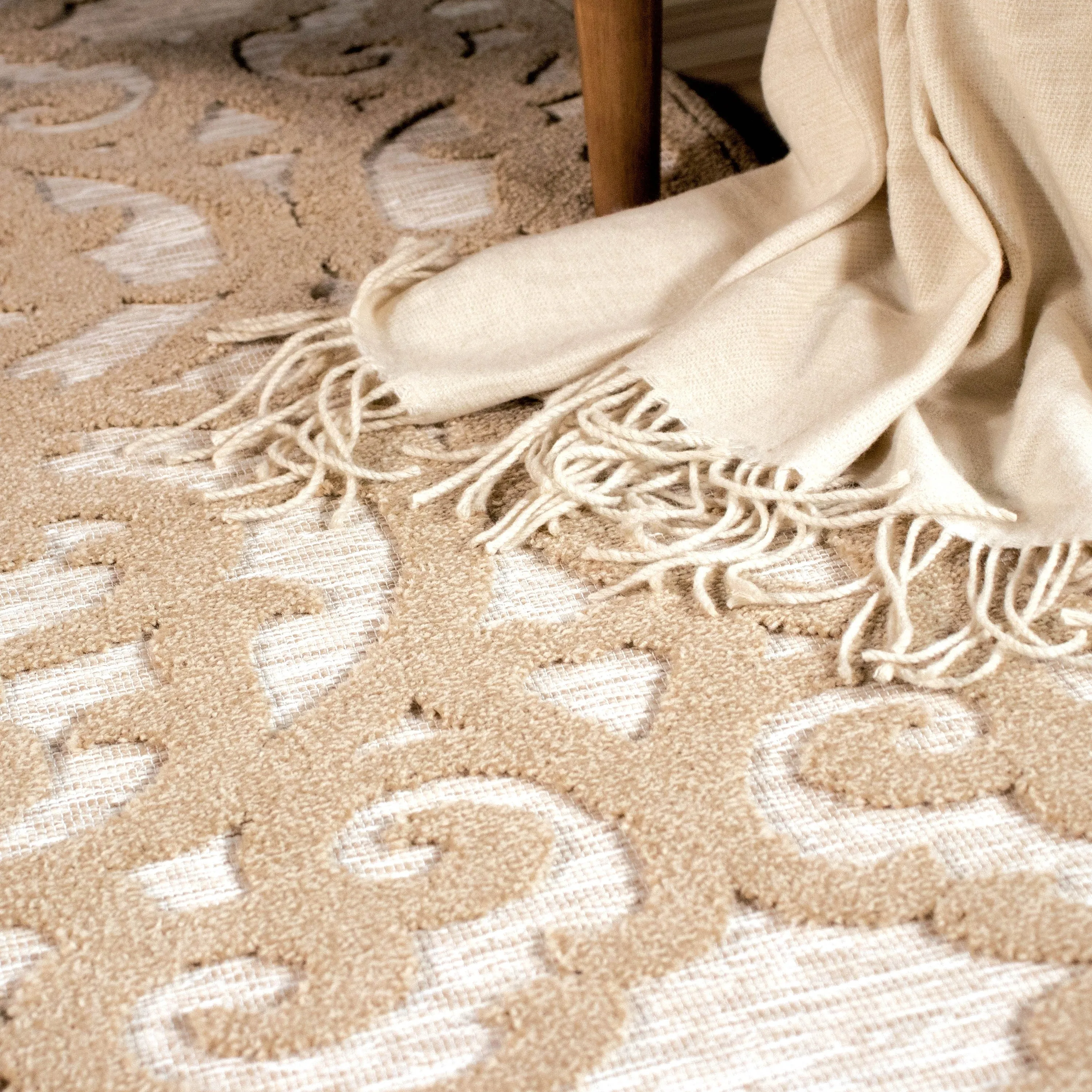 Orian Rugs Boucle Seaborn Indoor / Outdoor Area Rug