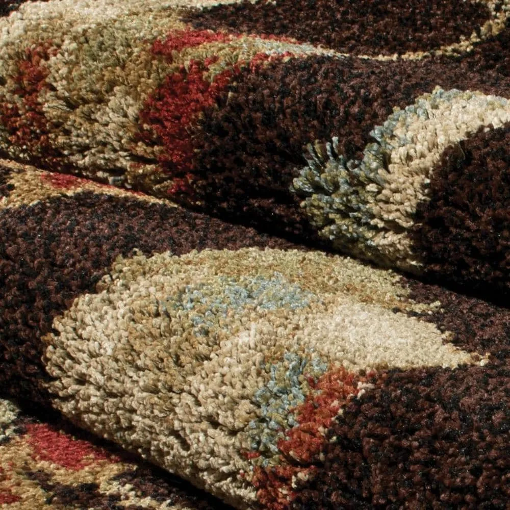 Orian Rugs Carolina Wild London Floral Stain Resistant Area Rug
