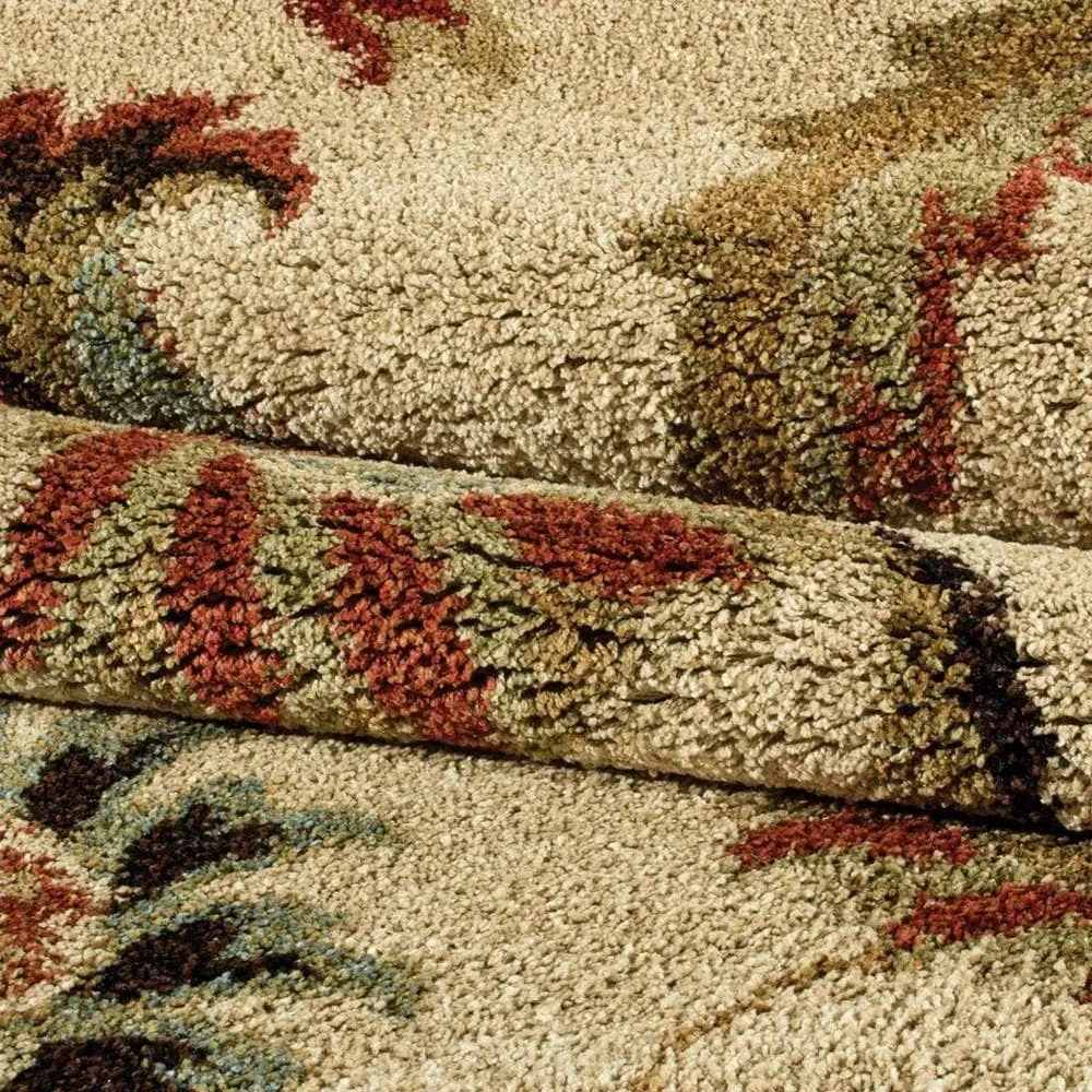 Orian Rugs Carolina Wild London Floral Stain Resistant Area Rug