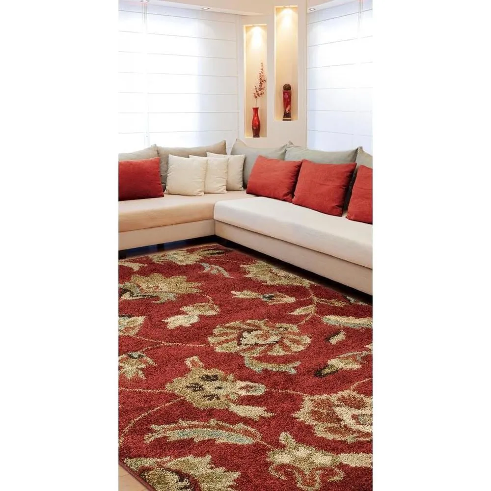 Orian Rugs Carolina Wild London Floral Stain Resistant Area Rug