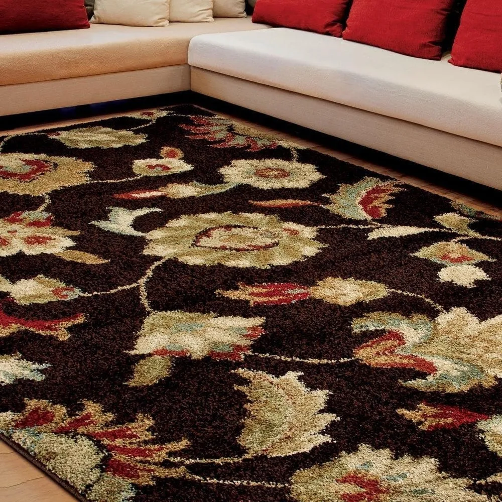 Orian Rugs Carolina Wild London Floral Stain Resistant Area Rug