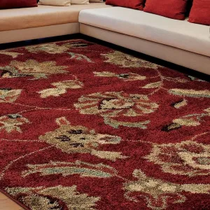 Orian Rugs Carolina Wild London Floral Stain Resistant Area Rug