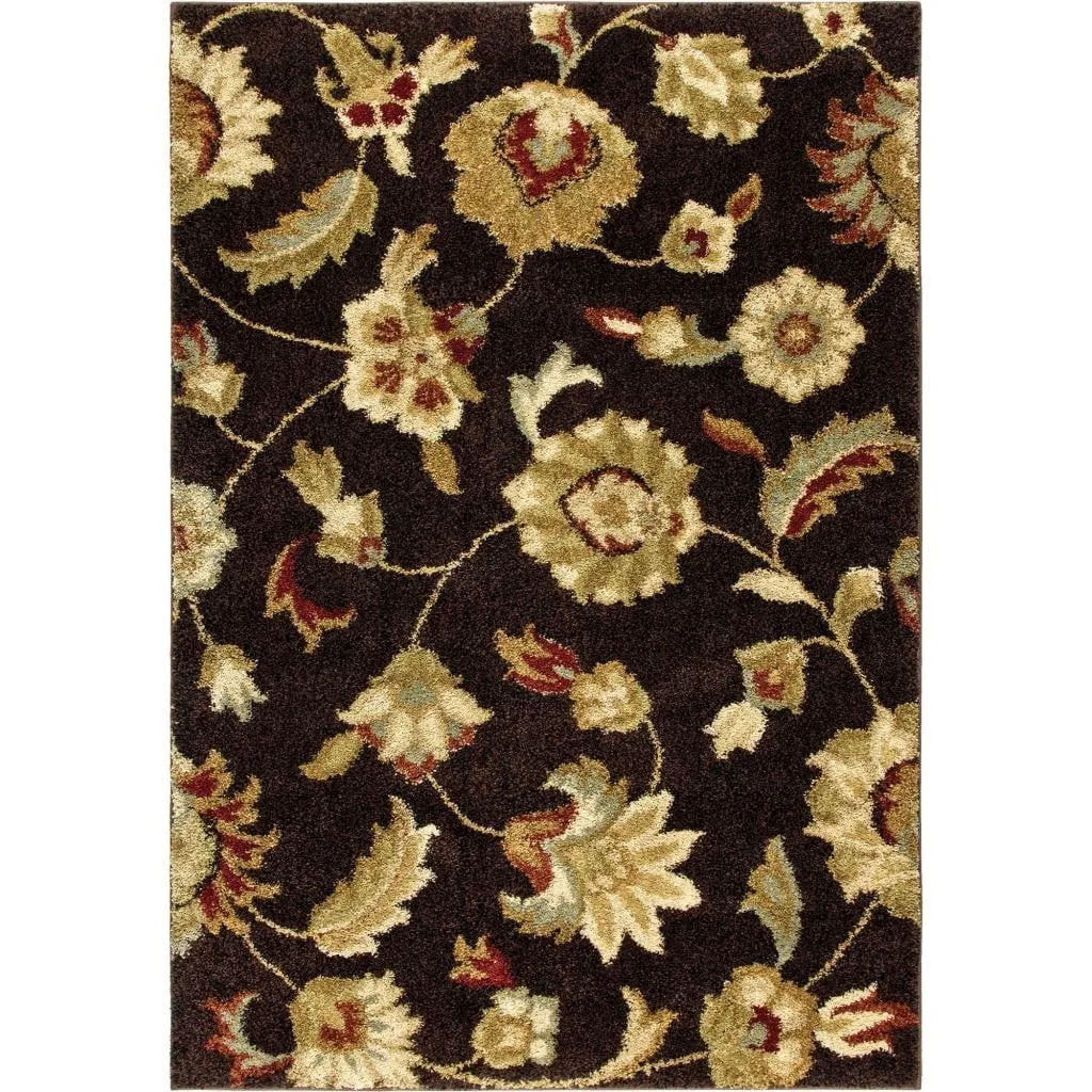 Orian Rugs Carolina Wild London Floral Stain Resistant Area Rug