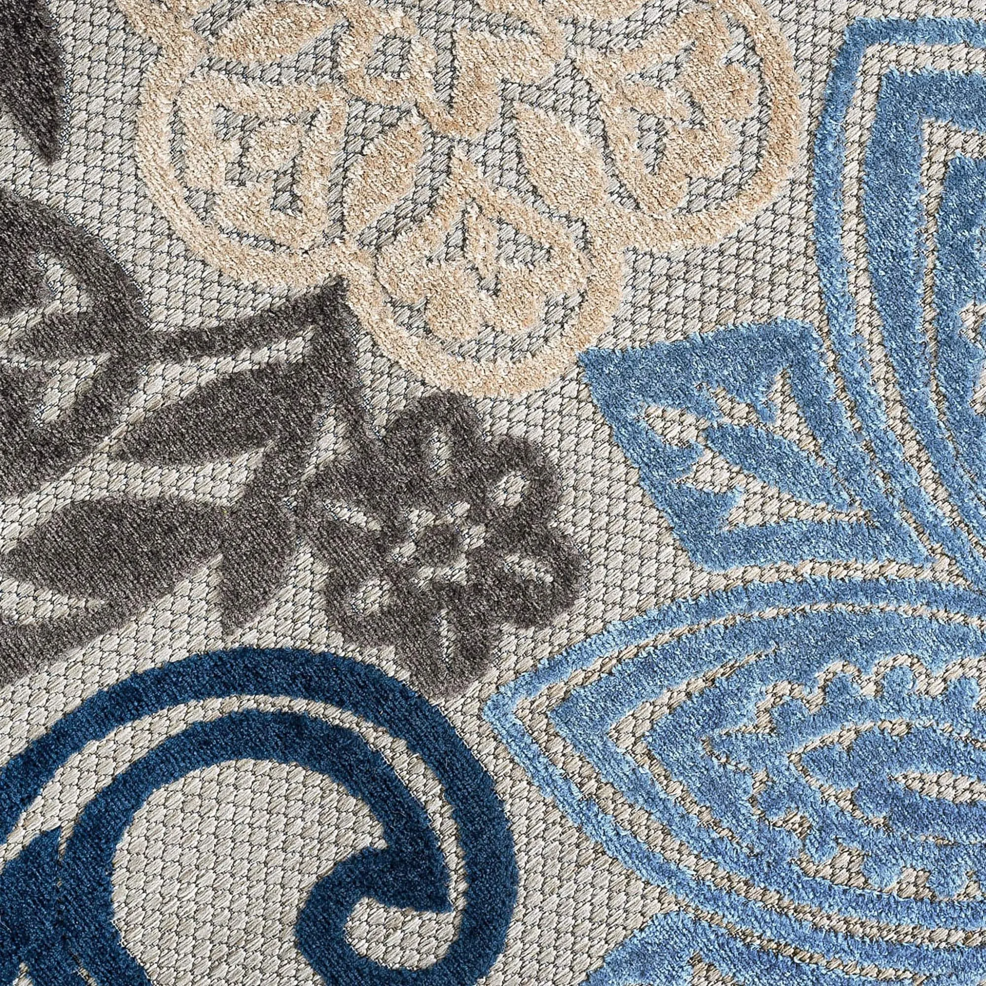 Origin Coastal Floral Indoor/Outdoor Area Rug