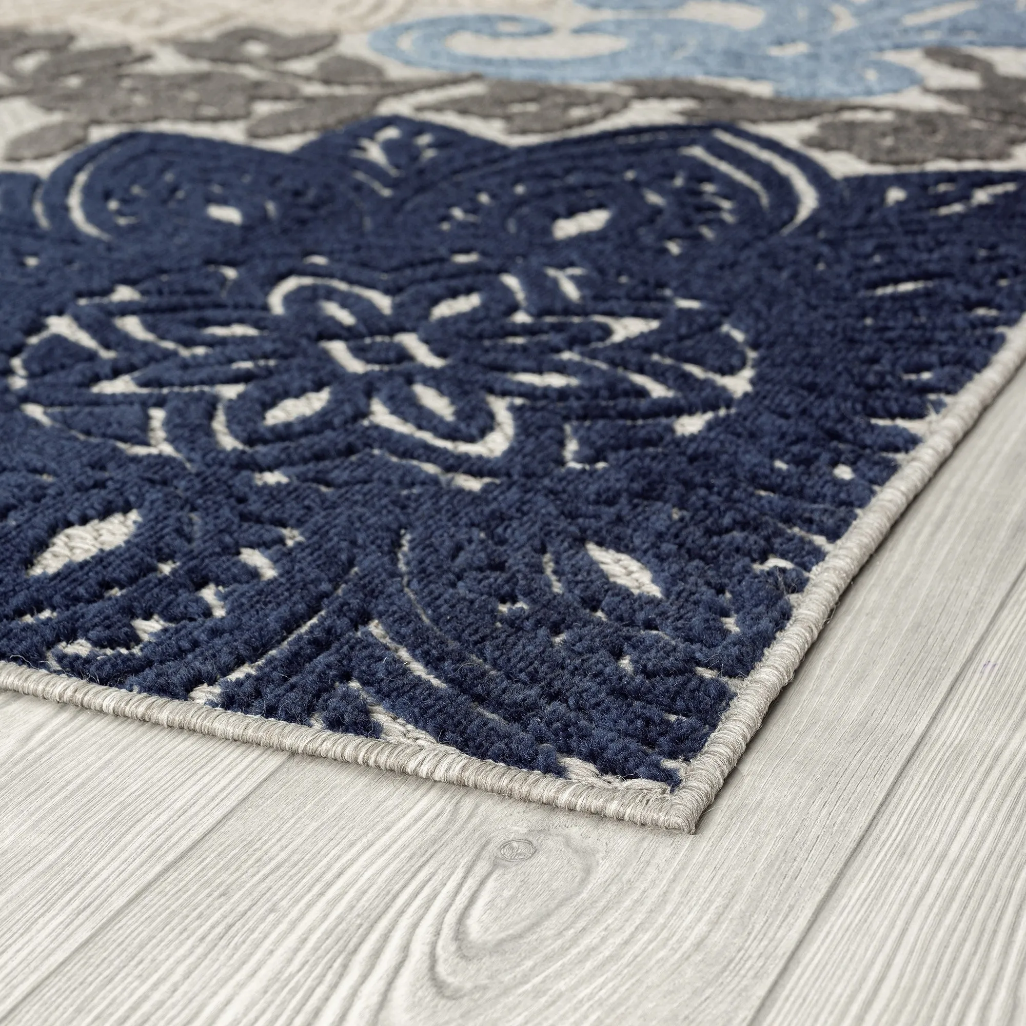 Origin Coastal Floral Indoor/Outdoor Area Rug