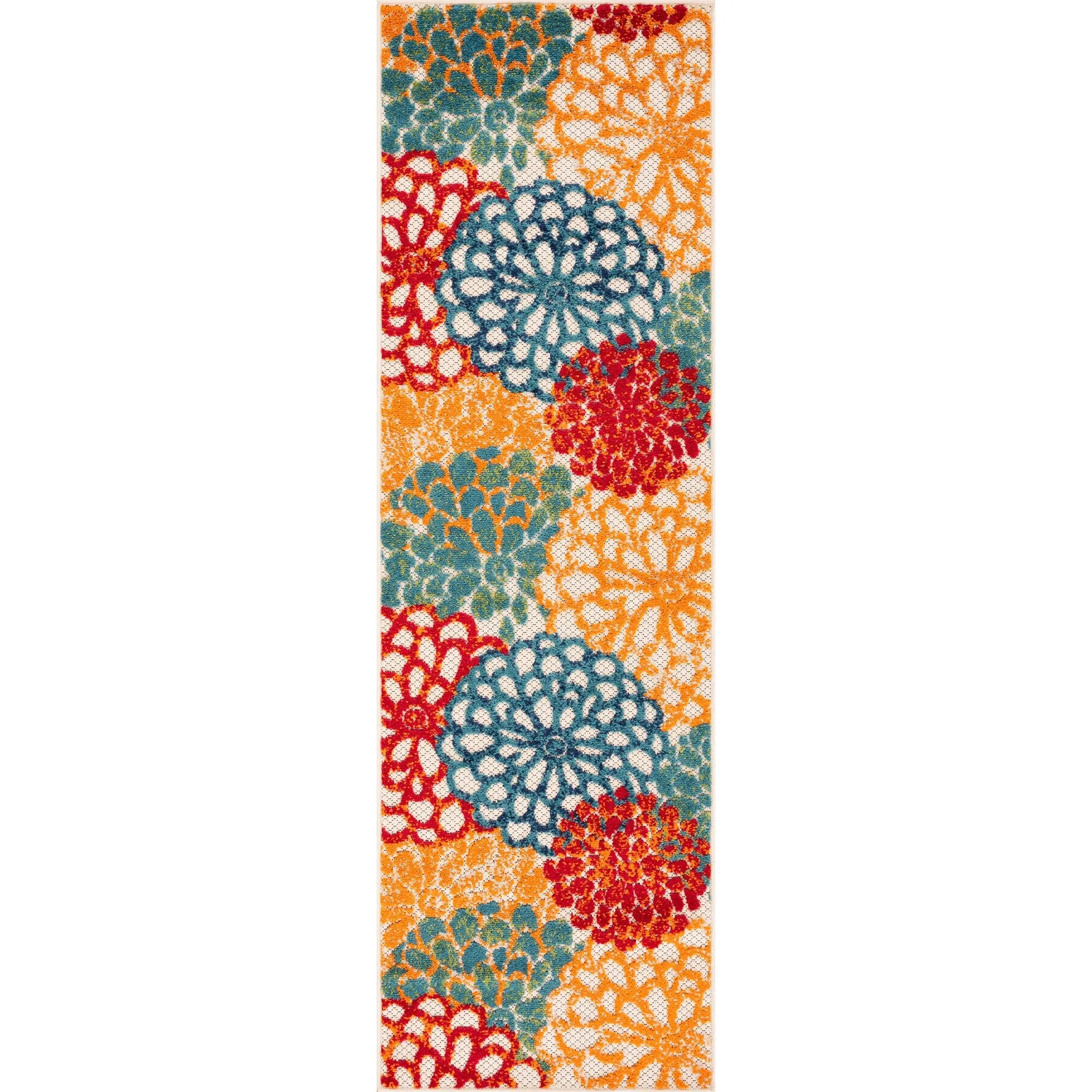 Origin Coastal Floral Indoor/Outdoor Area Rug