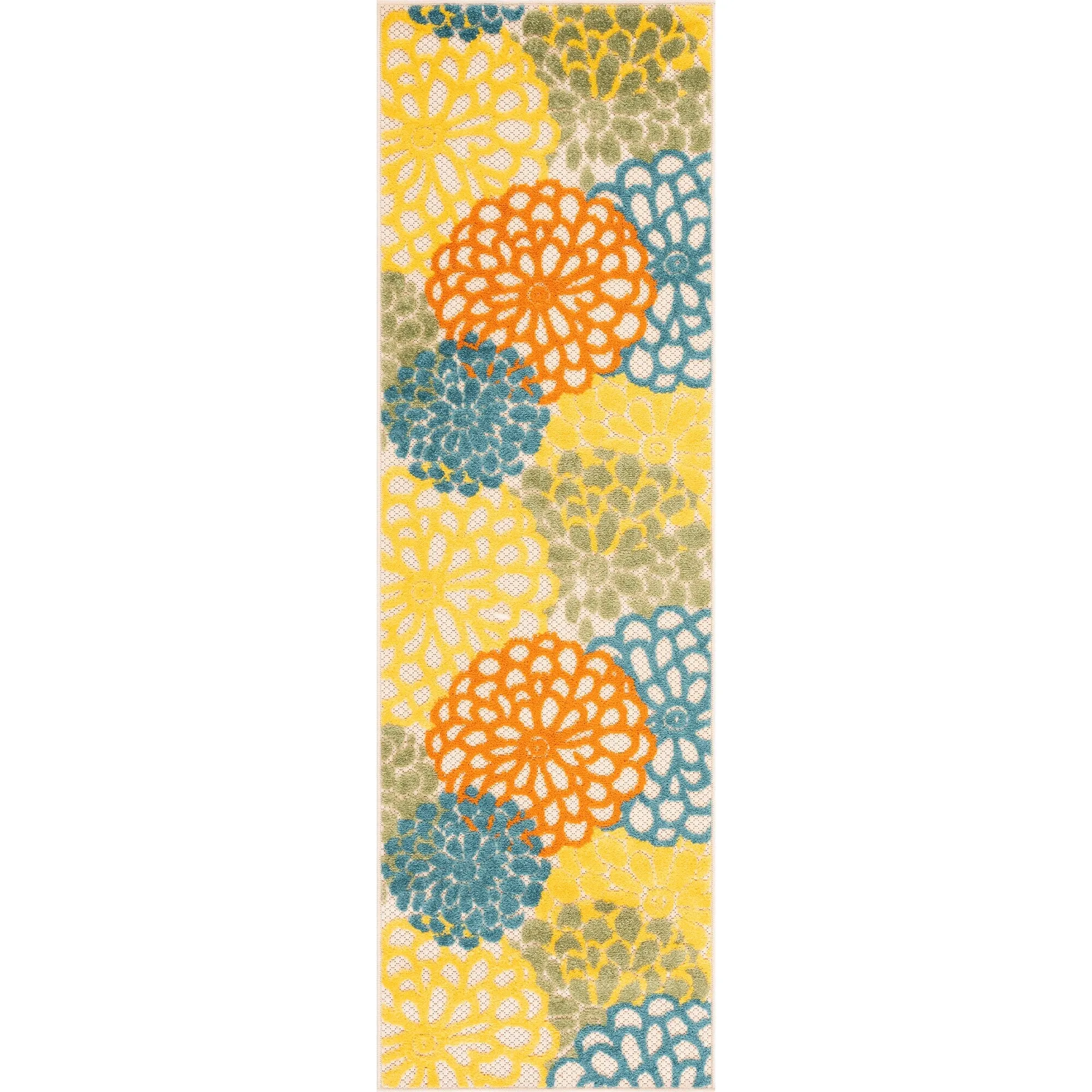 Origin Coastal Floral Indoor/Outdoor Area Rug
