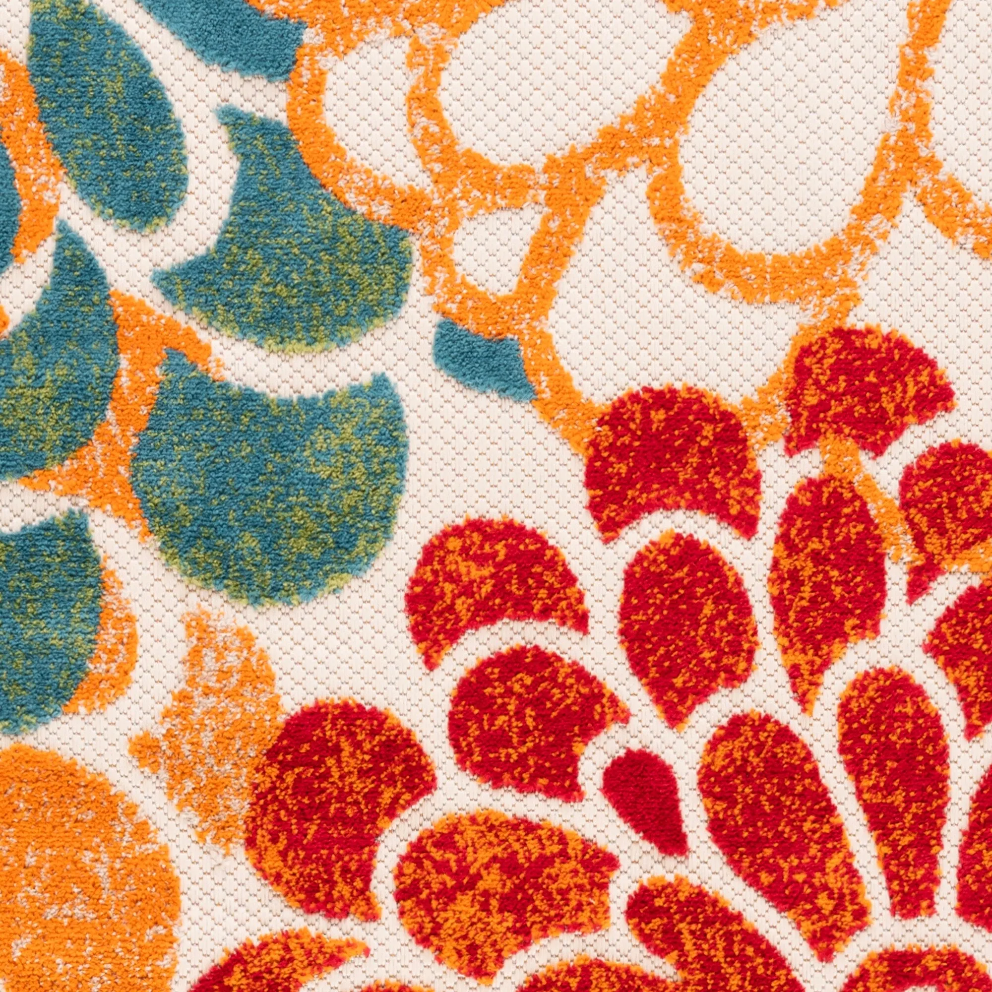 Origin Coastal Floral Indoor/Outdoor Area Rug