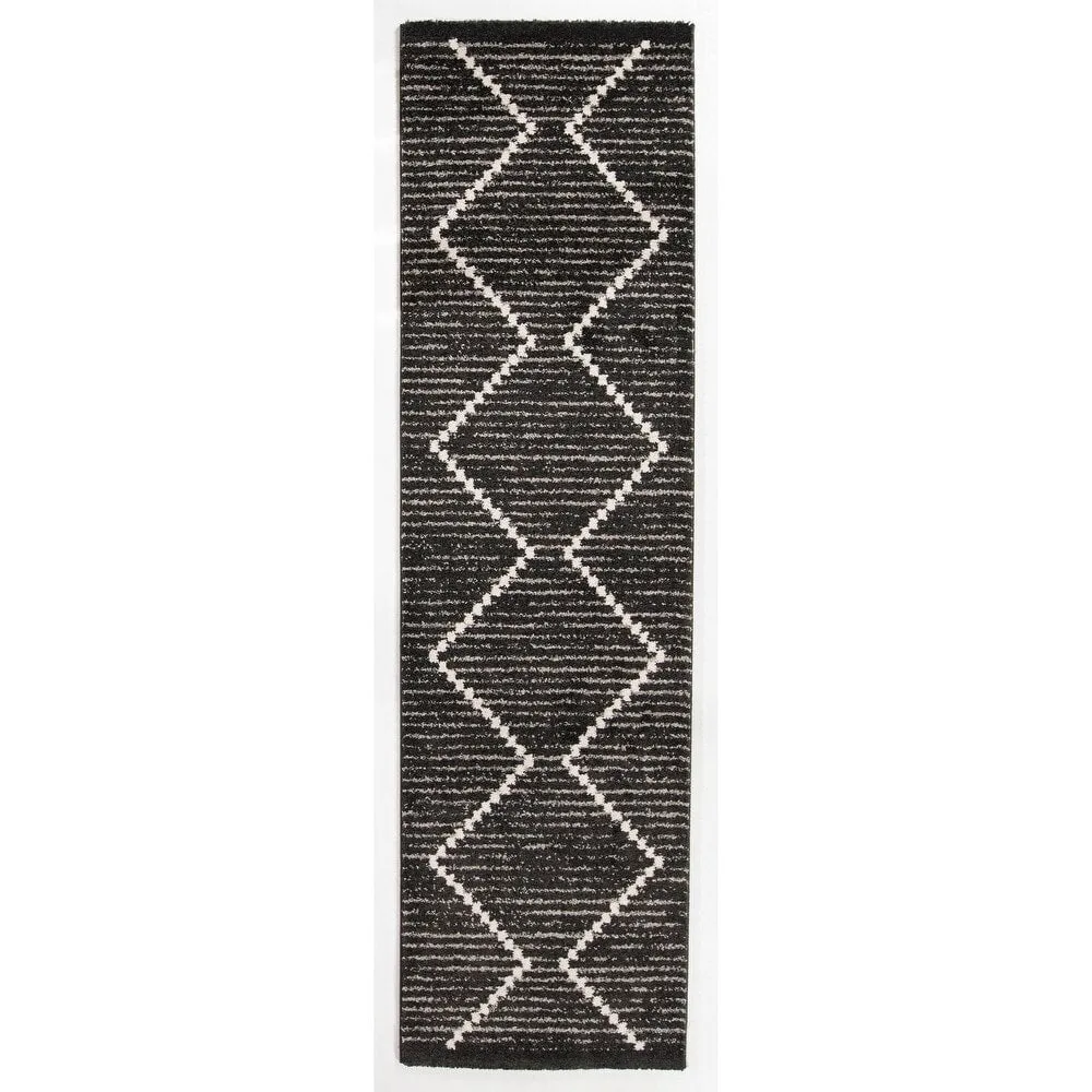 Oscar Modern Geometric Chevron Area Rug