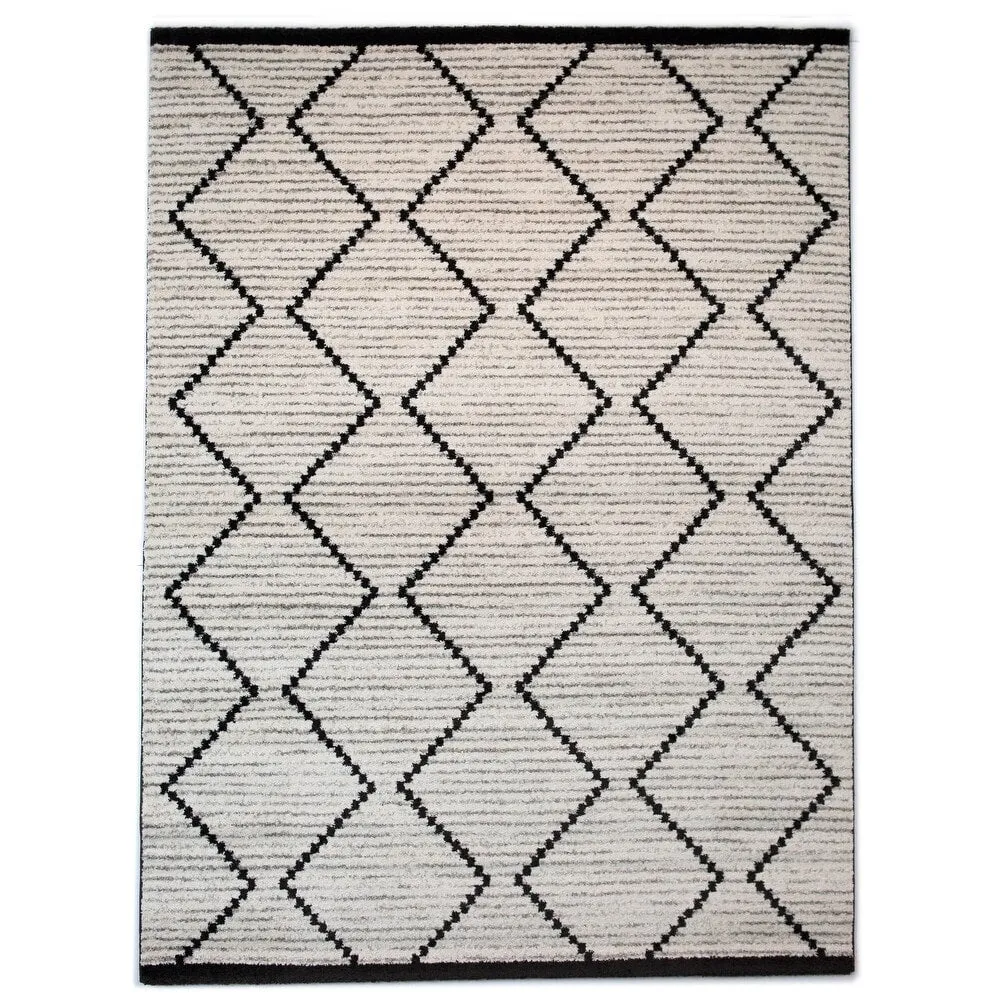Oscar Modern Geometric Chevron Area Rug