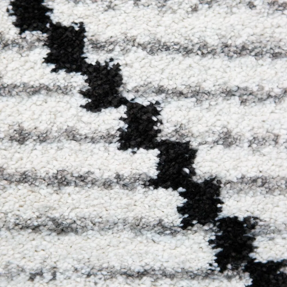 Oscar Modern Geometric Chevron Area Rug