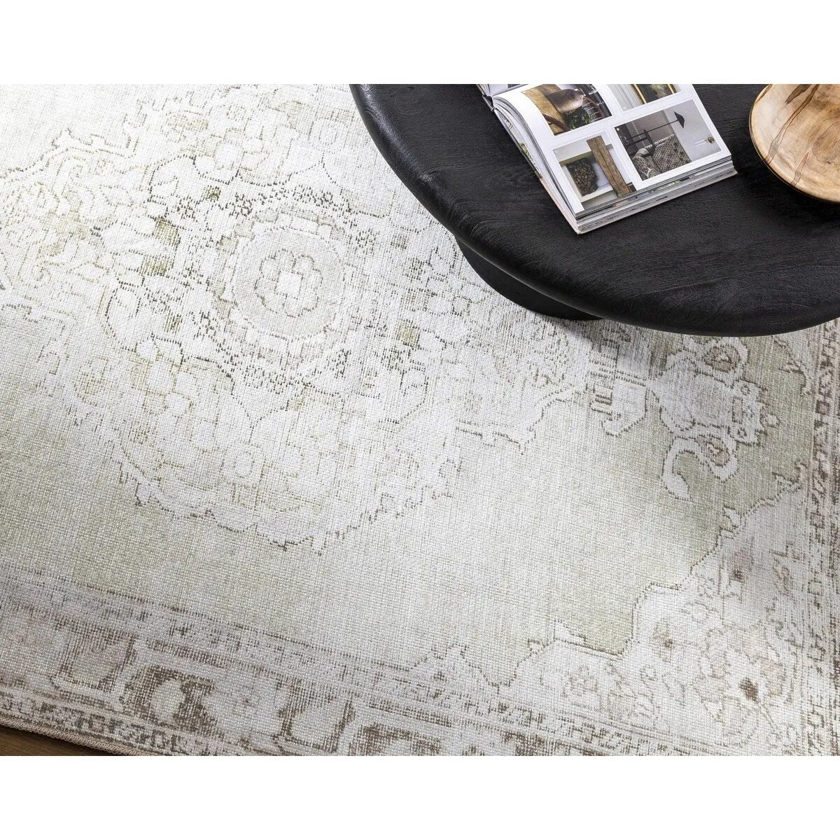 Our PNW Home x Livabliss Rainier Updated Traditional Washable Area Rug