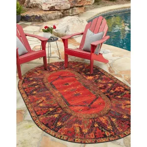 Outdoor Bounder Collection Area Rug