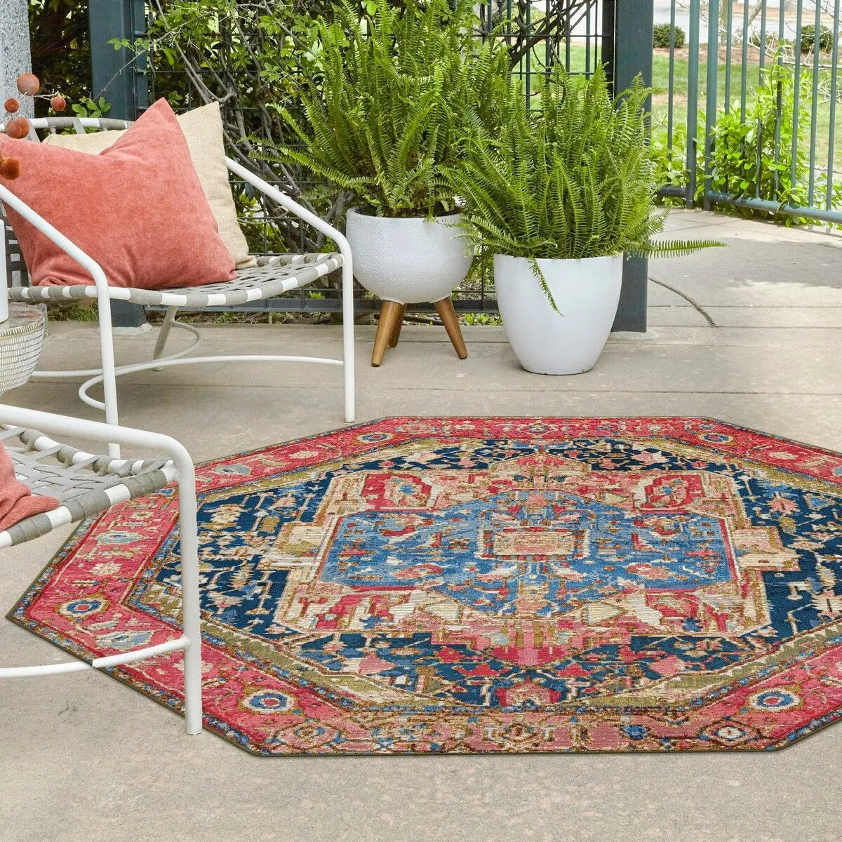 Outdoor Nirie Collection Area Rug
