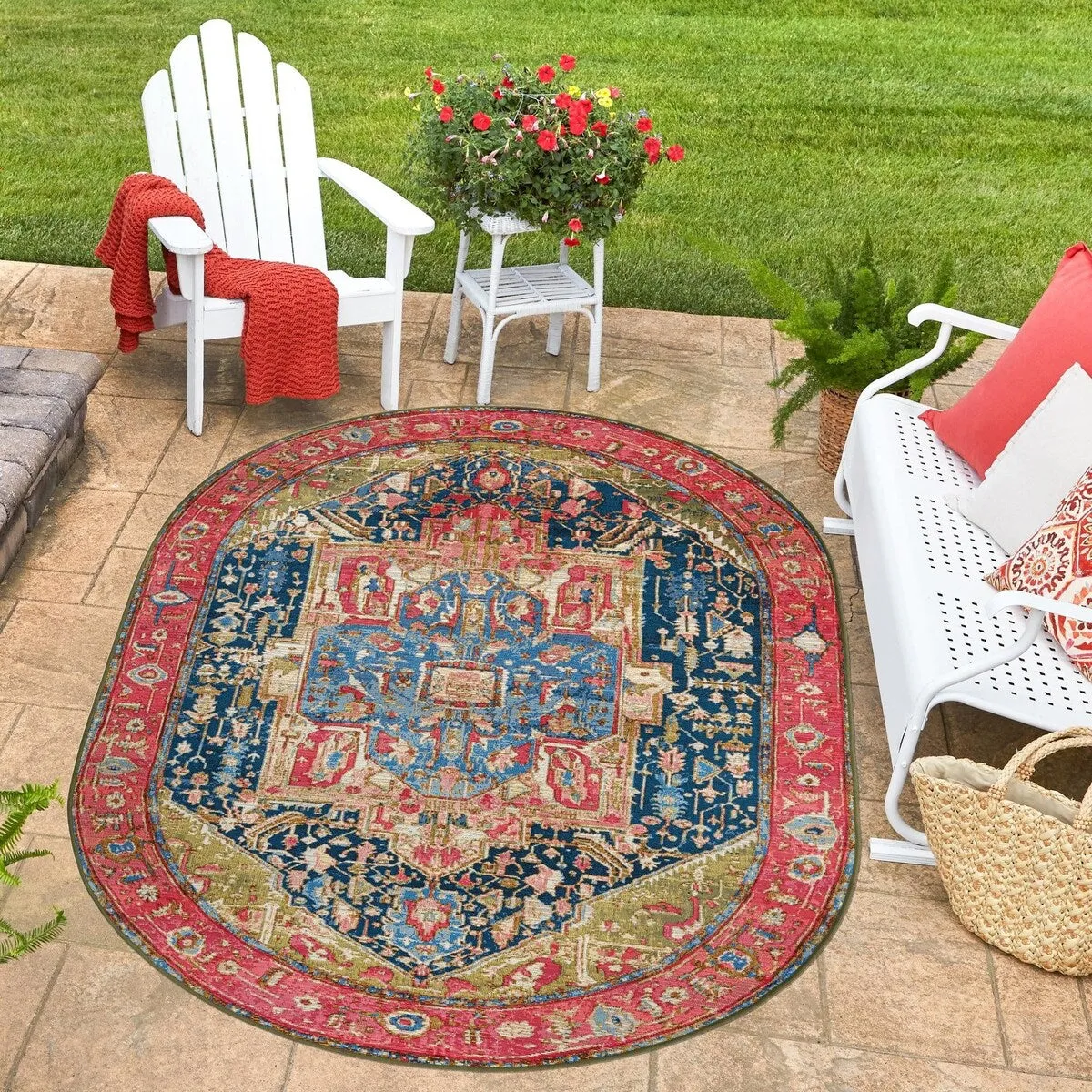Outdoor Nirie Collection Area Rug