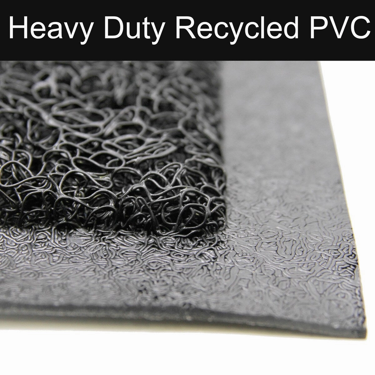 Outdoor Runner Mat Scraper Front Door Mat Recycled PVC 48x18