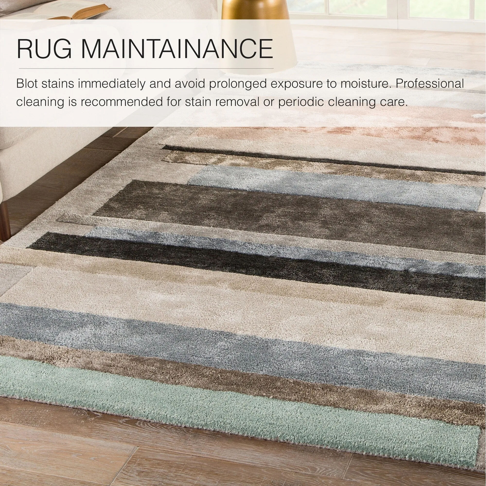 Parallel Handmade Geometric Area Rug