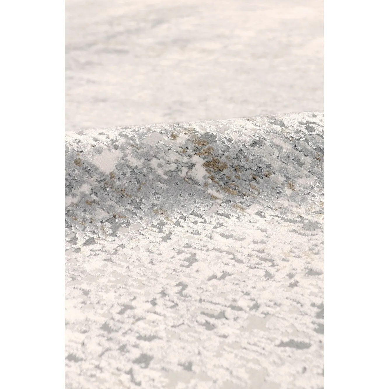 Pasargad Home Turkish Stella Design Abstract L.Grey Area Rug
