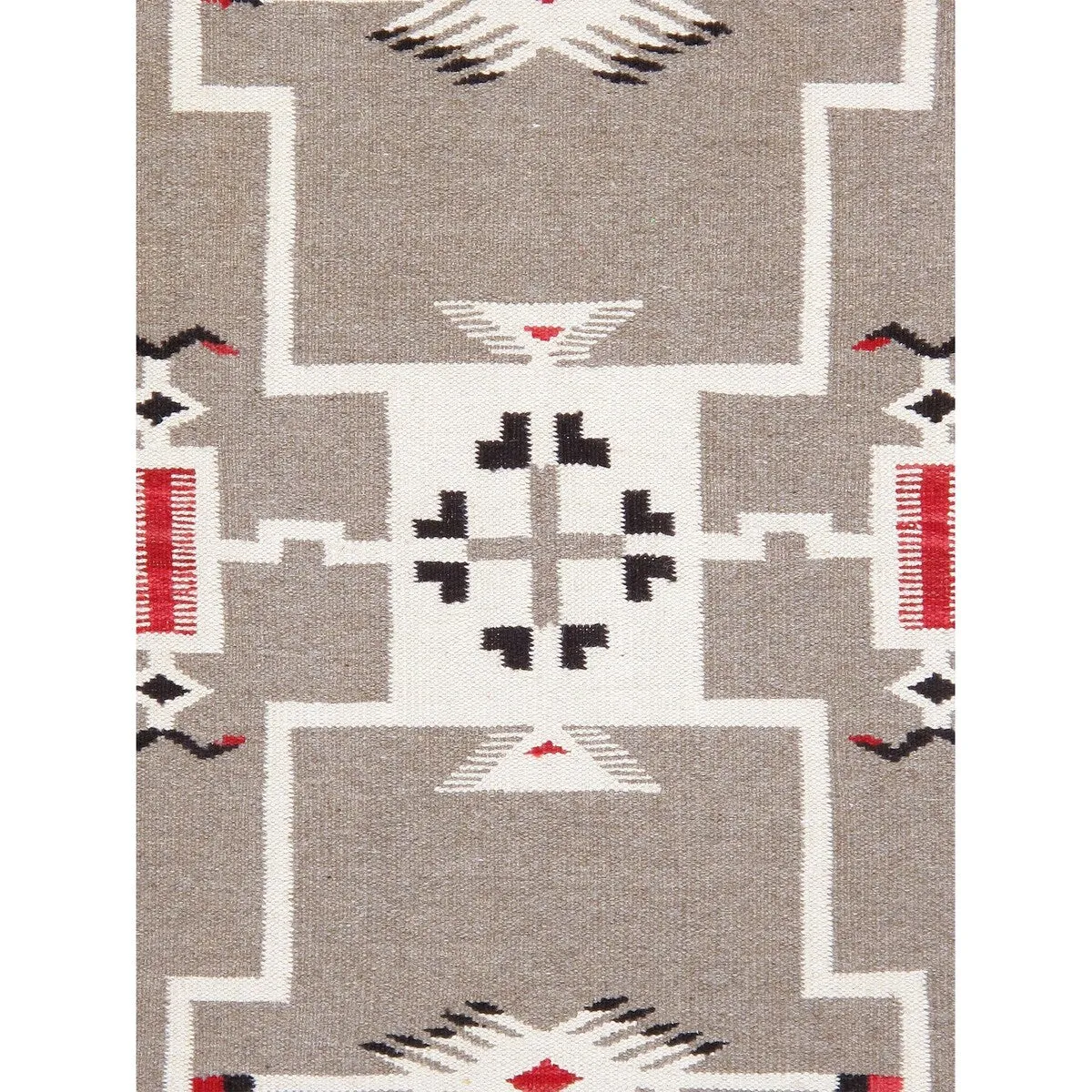Pasargad Home Tuscany Reversible Wool Mocha Area Rug