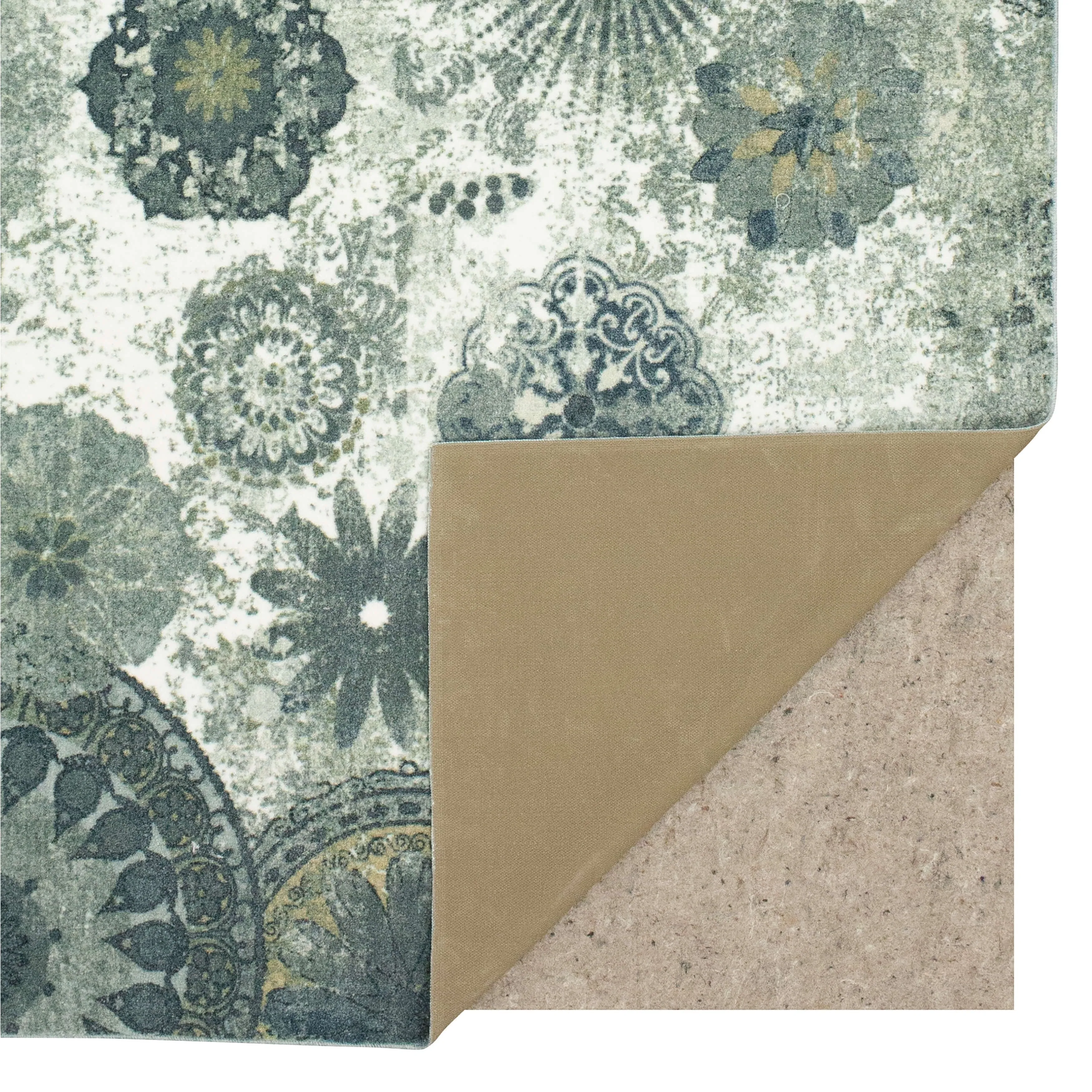 Porch & Den Bexley Floral Medallion Area Rug