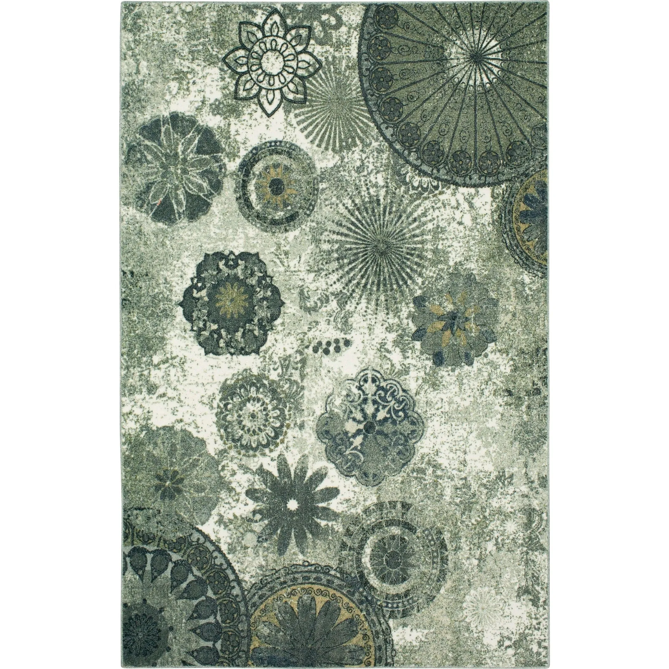 Porch & Den Bexley Floral Medallion Area Rug