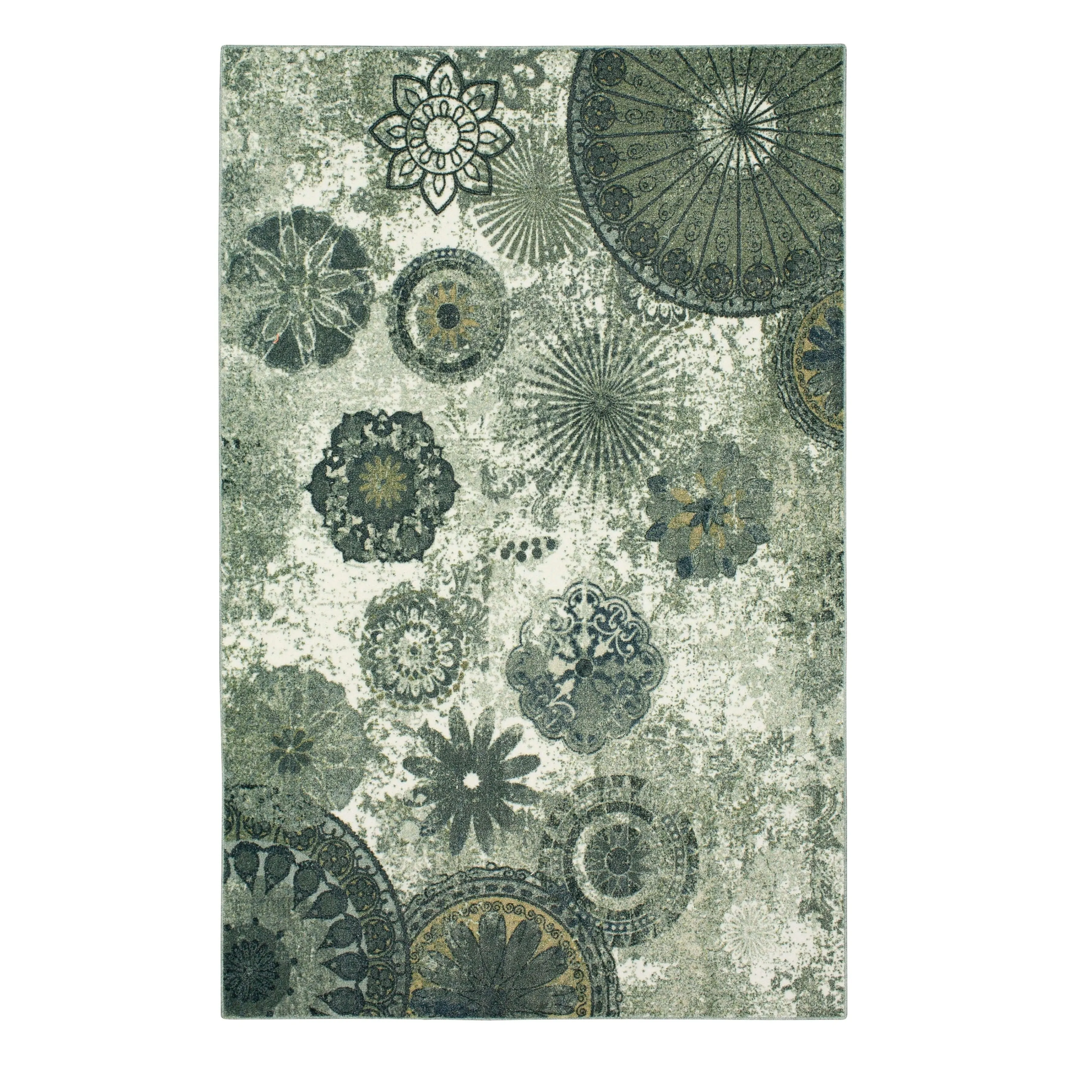 Porch & Den Bexley Floral Medallion Area Rug