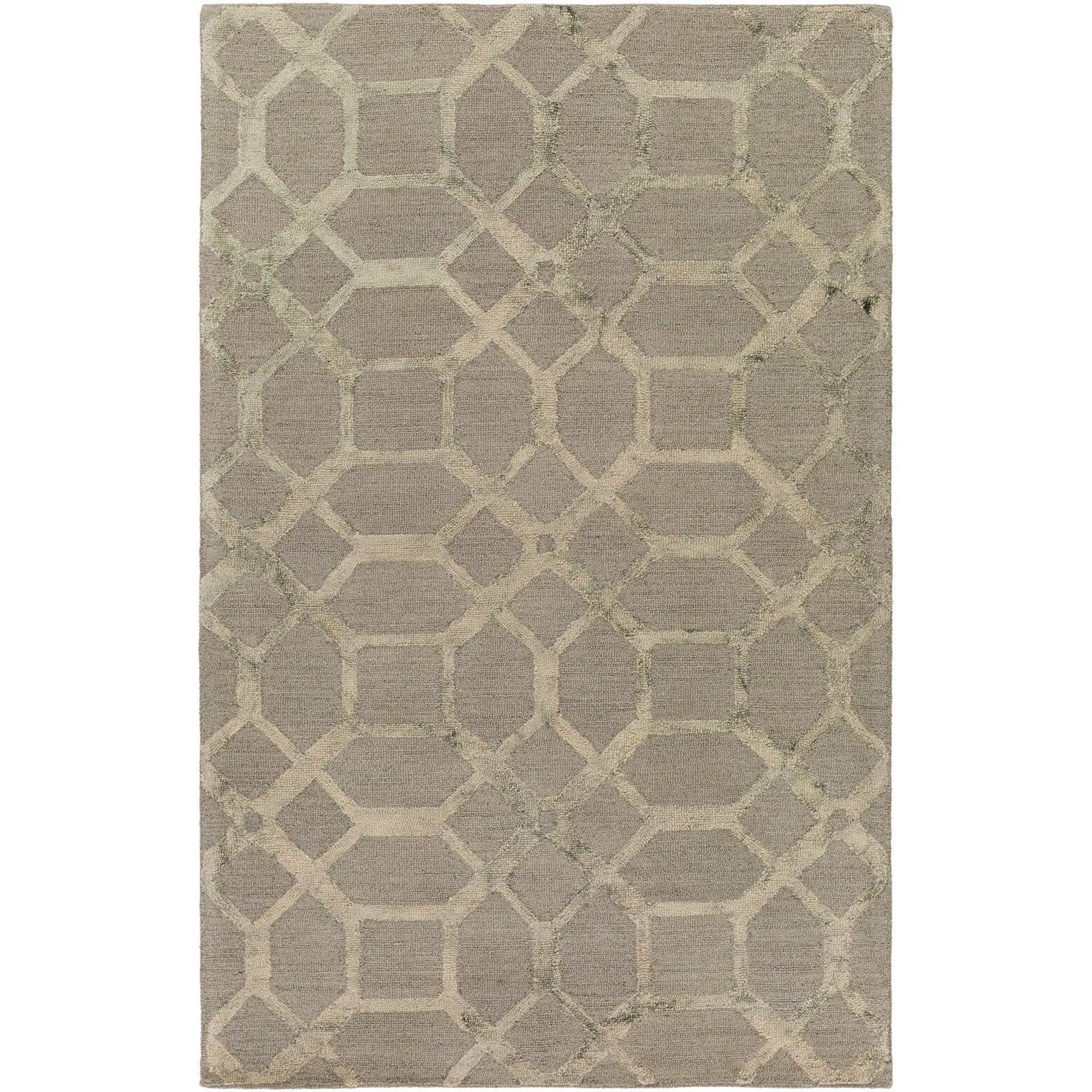 Porch & Den Homewood Hand-tufted Wool Geometric Area Rug