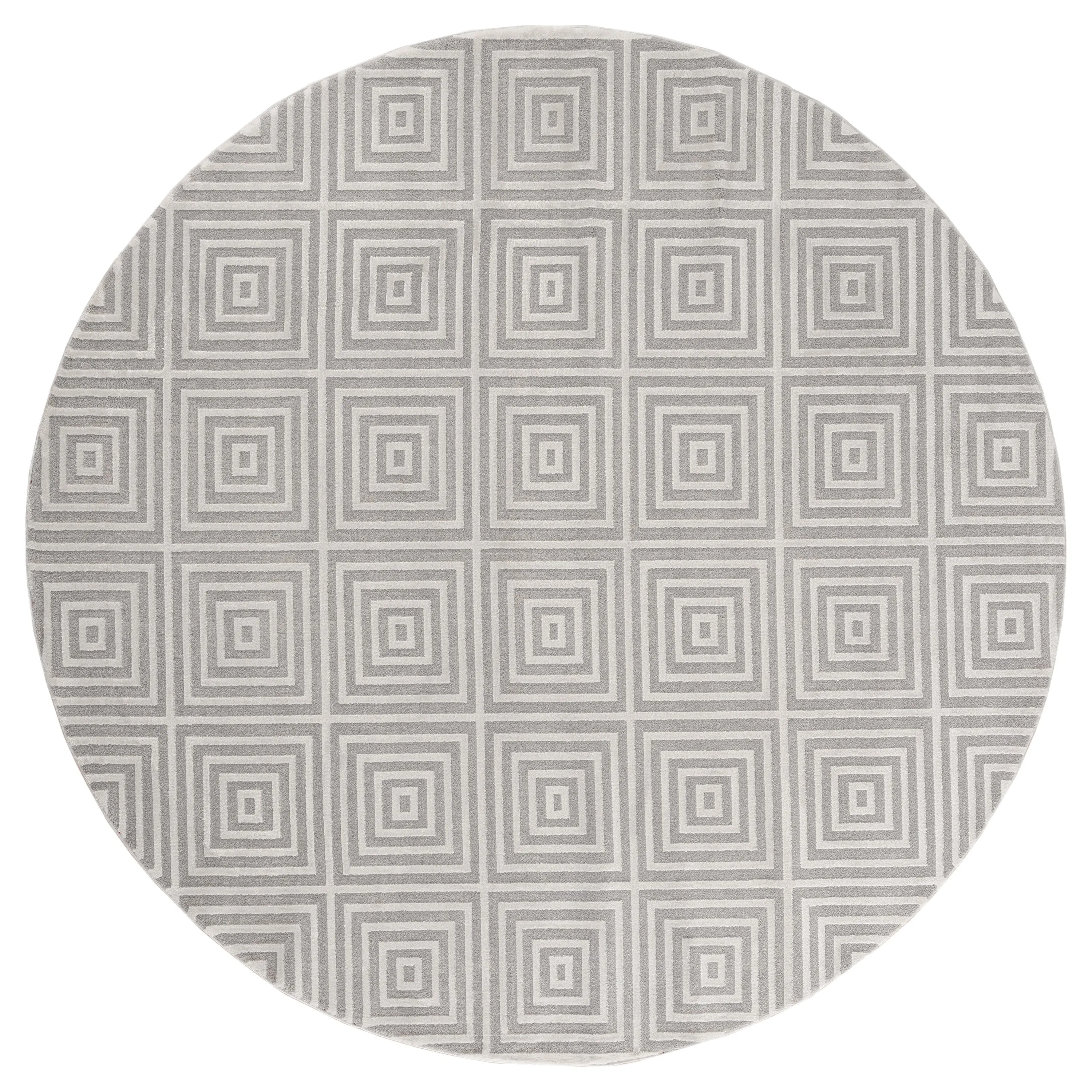 Porch & Den Reuter Hi-low Geometric Area Rug