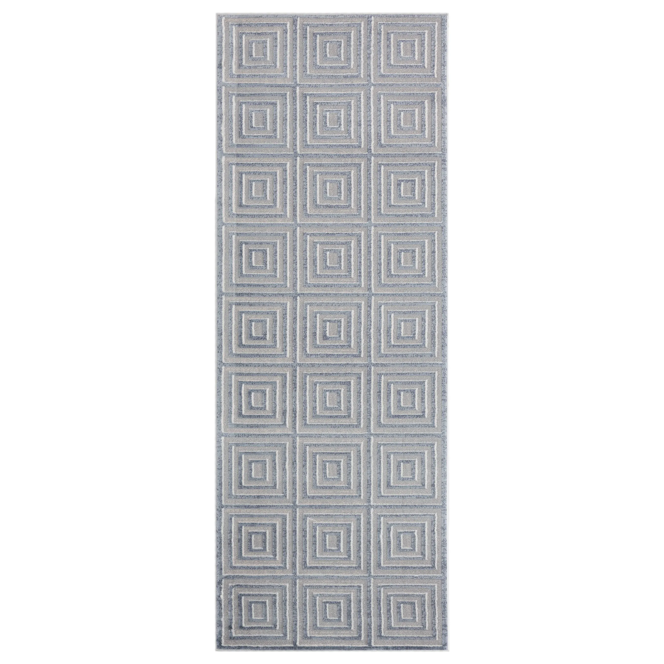 Porch & Den Reuter Hi-low Geometric Area Rug