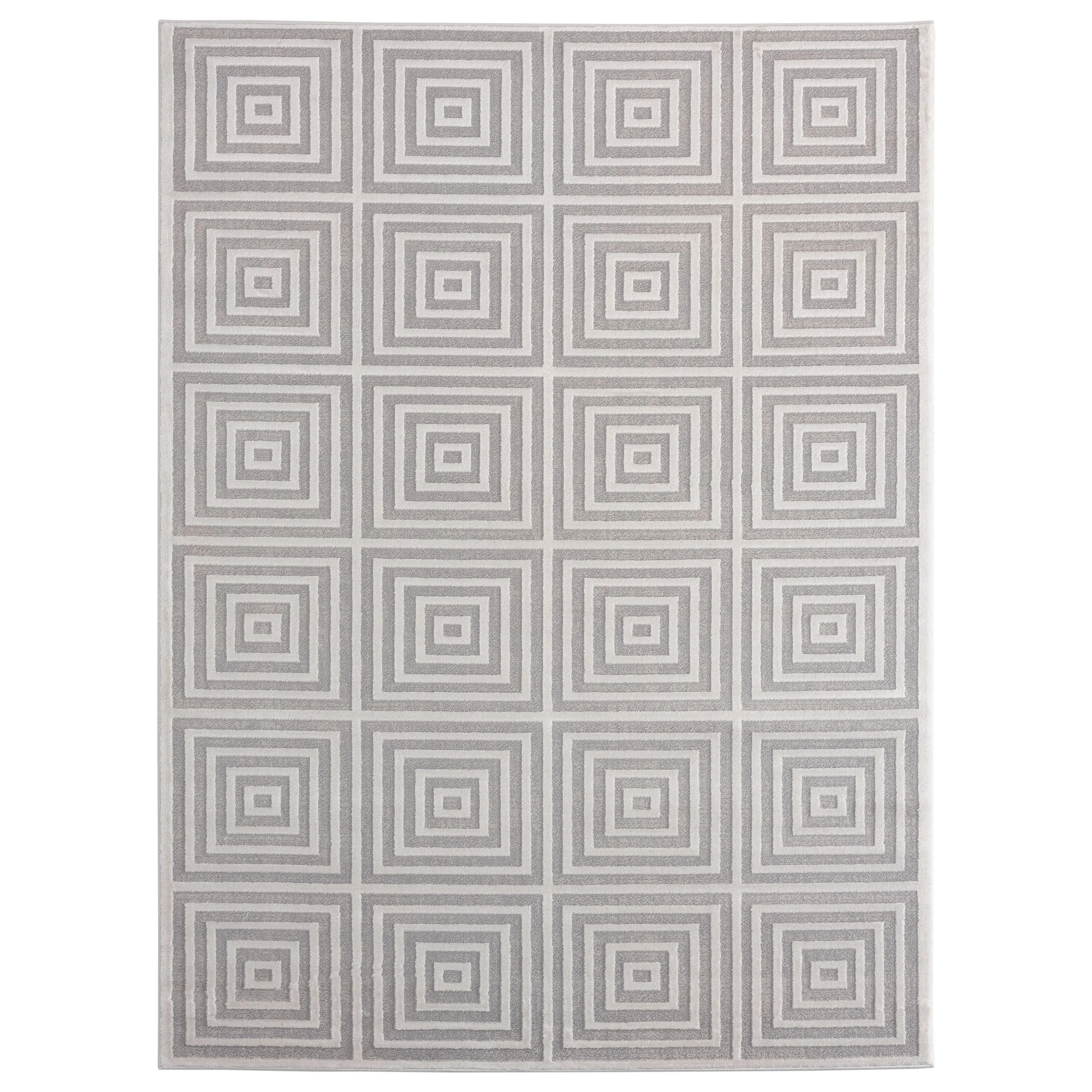 Porch & Den Reuter Hi-low Geometric Area Rug