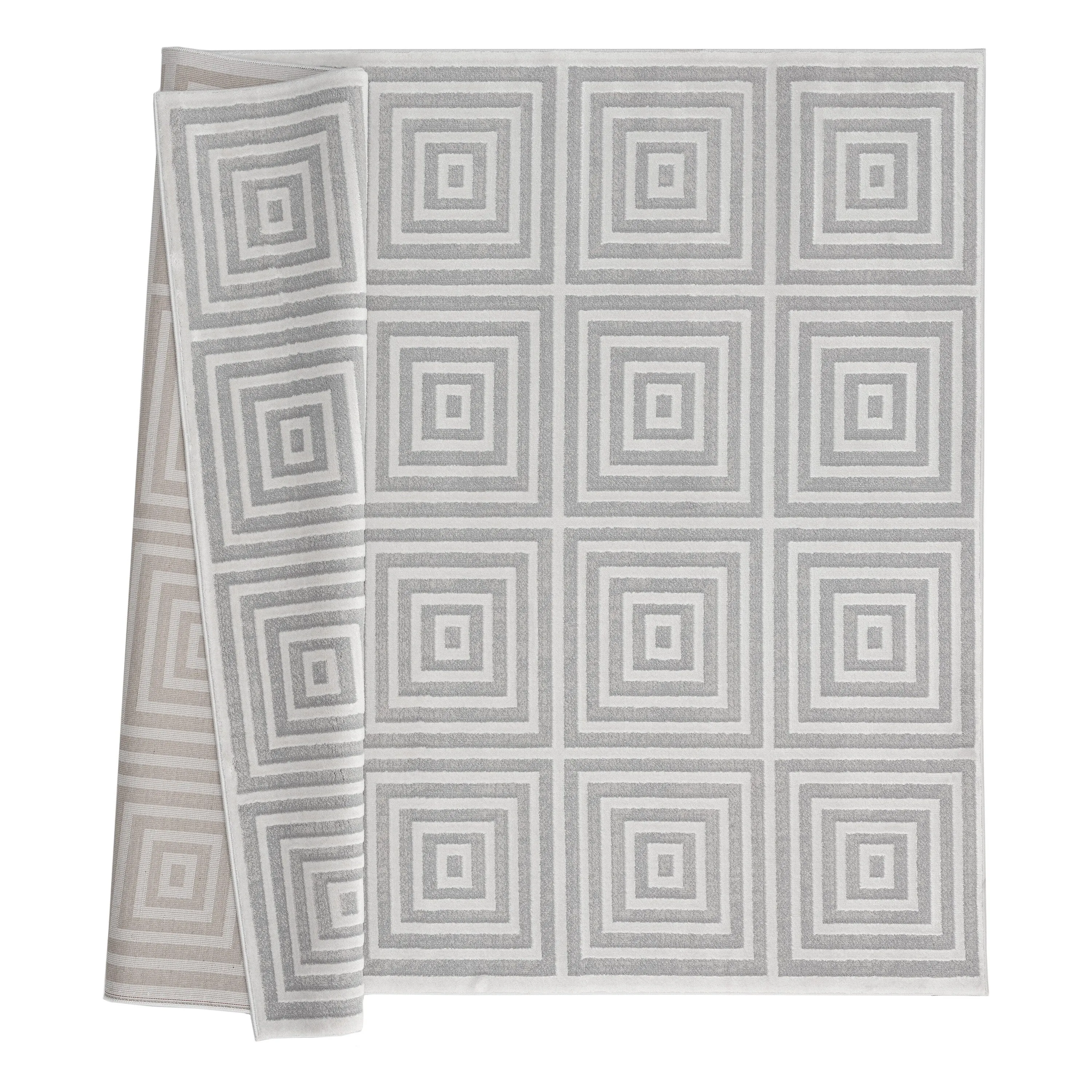 Porch & Den Reuter Hi-low Geometric Area Rug