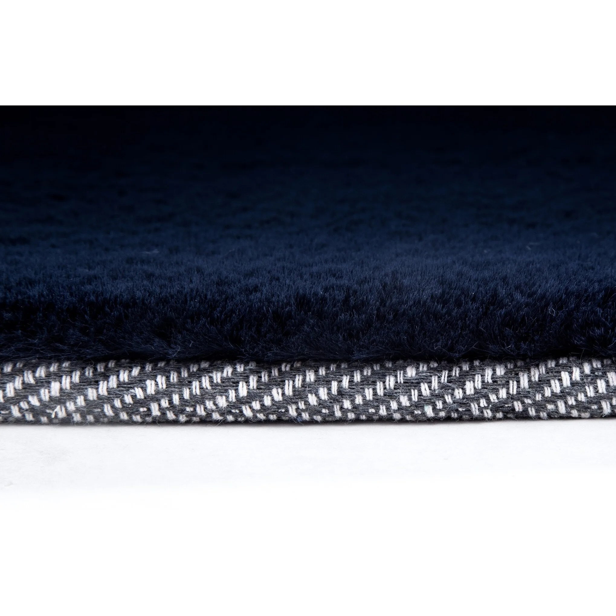 Rabbit-Collection Thick Faux-Fur Area Rug