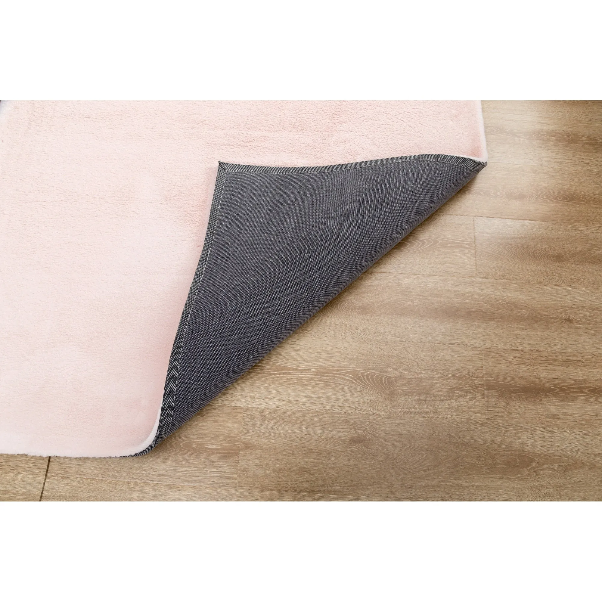 Rabbit-Collection Thick Faux-Fur Area Rug