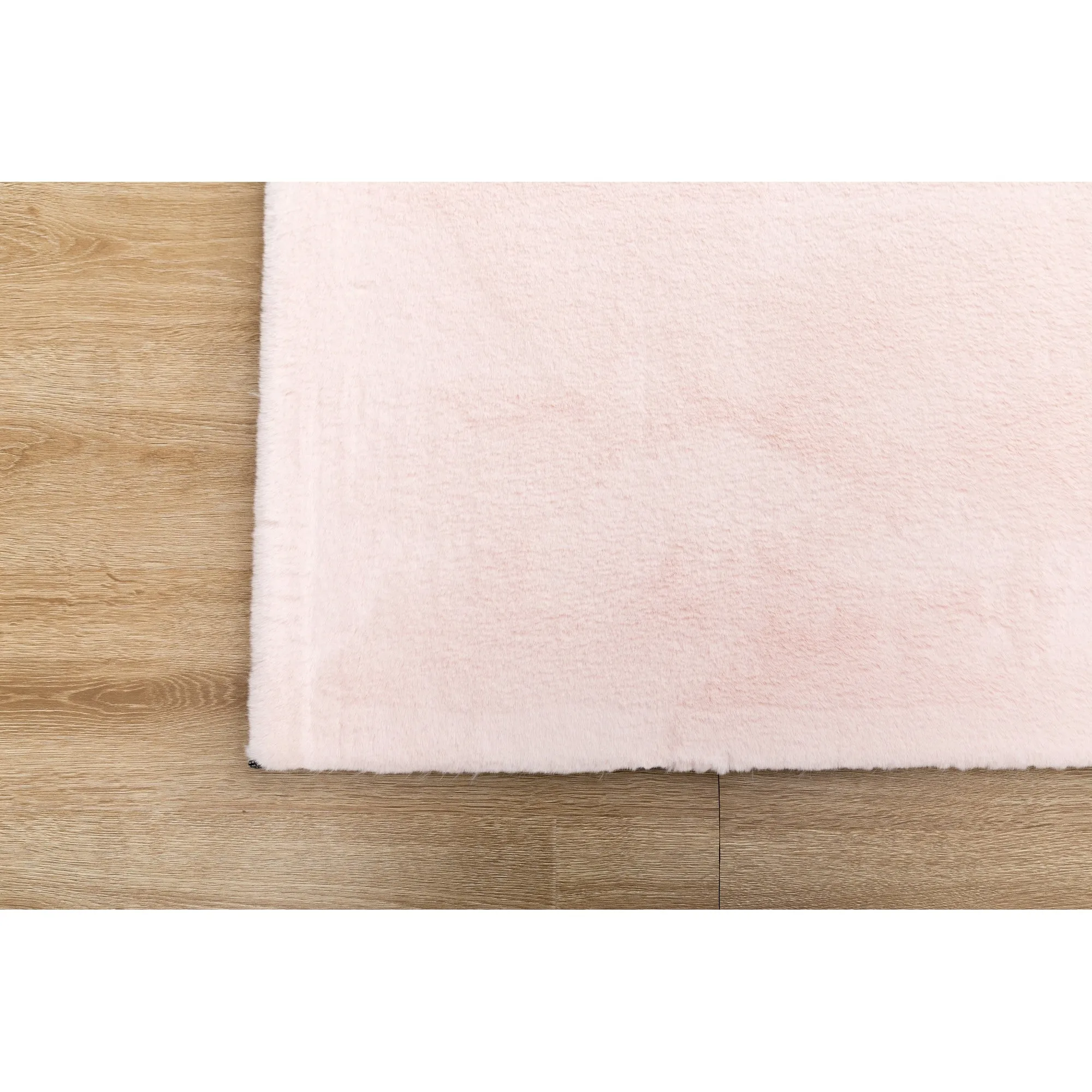 Rabbit-Collection Thick Faux-Fur Area Rug