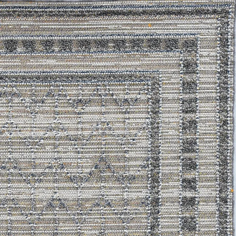 Rodelle Scandinavian Border Outdoor Rug by Havenside Home