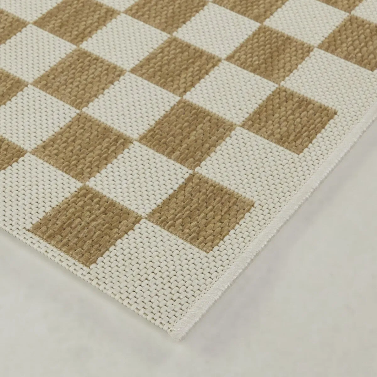 Rupert Checkered Patio Indoor/Outdoor Area Rug